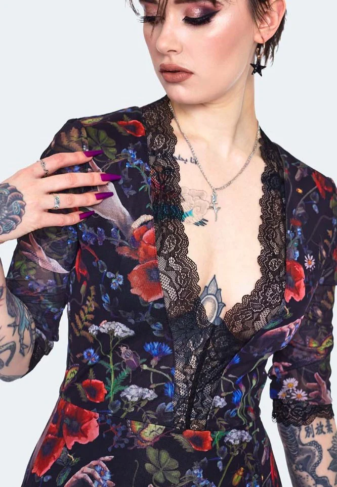 Night Meadow Maxi Multi - Dress - Image 4