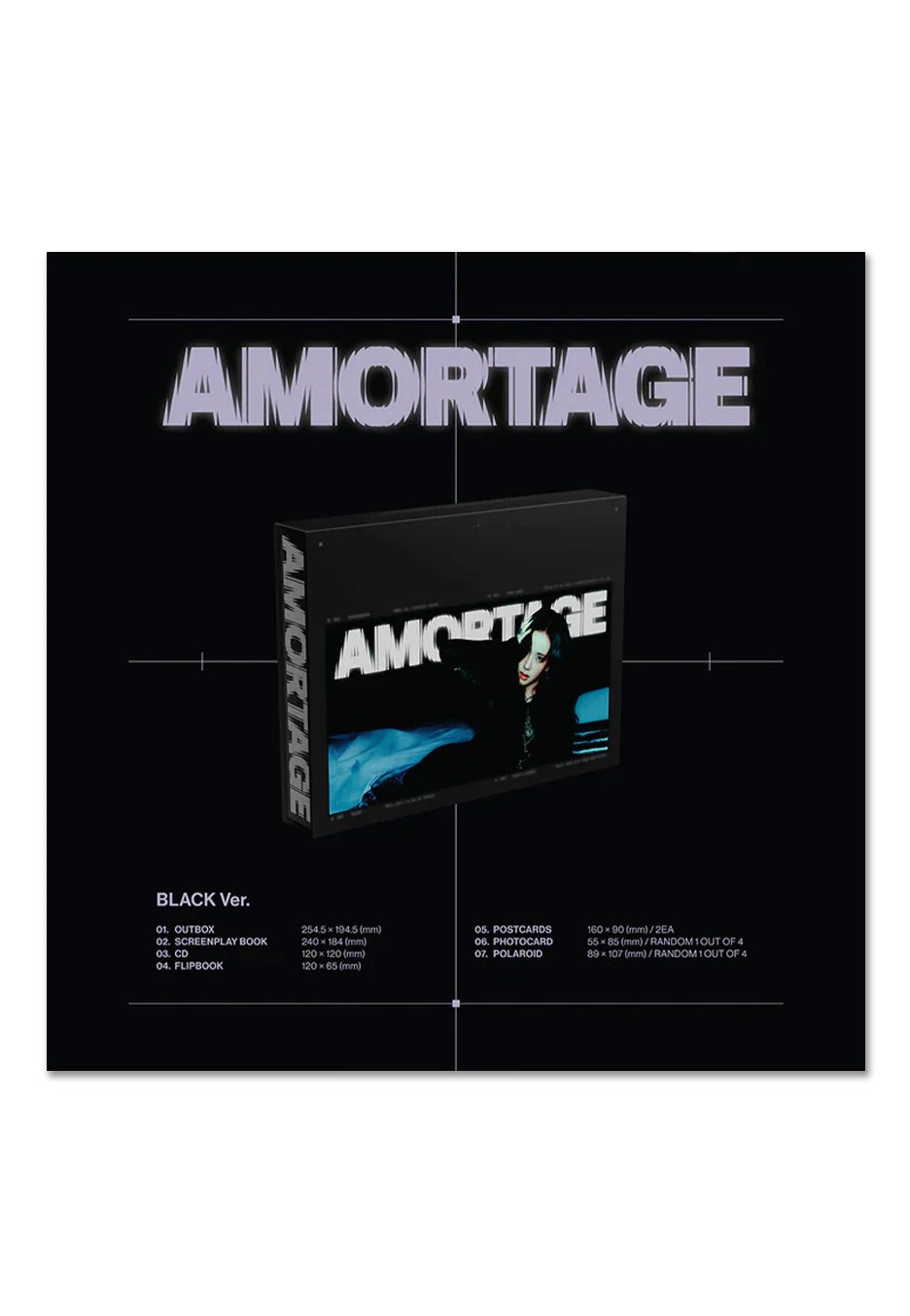 Amortage (Black Version) - CD