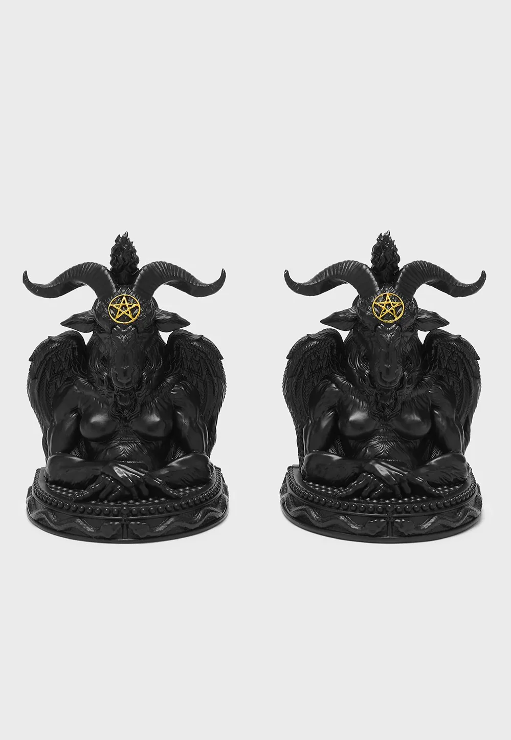 Baphomet Black - Bookends - Image 3