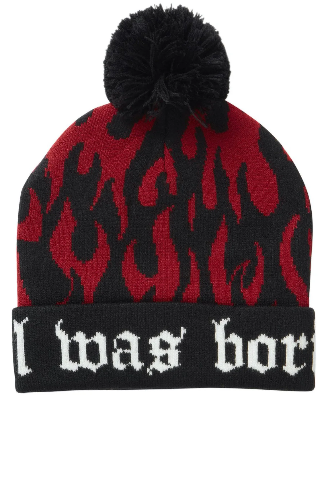 Boring Black - Beanie - Image 2
