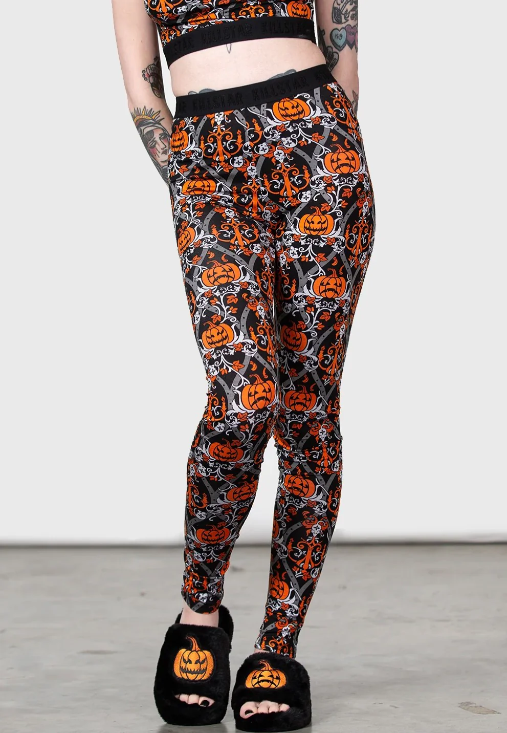 Haunted Black - Leggings - Image 2