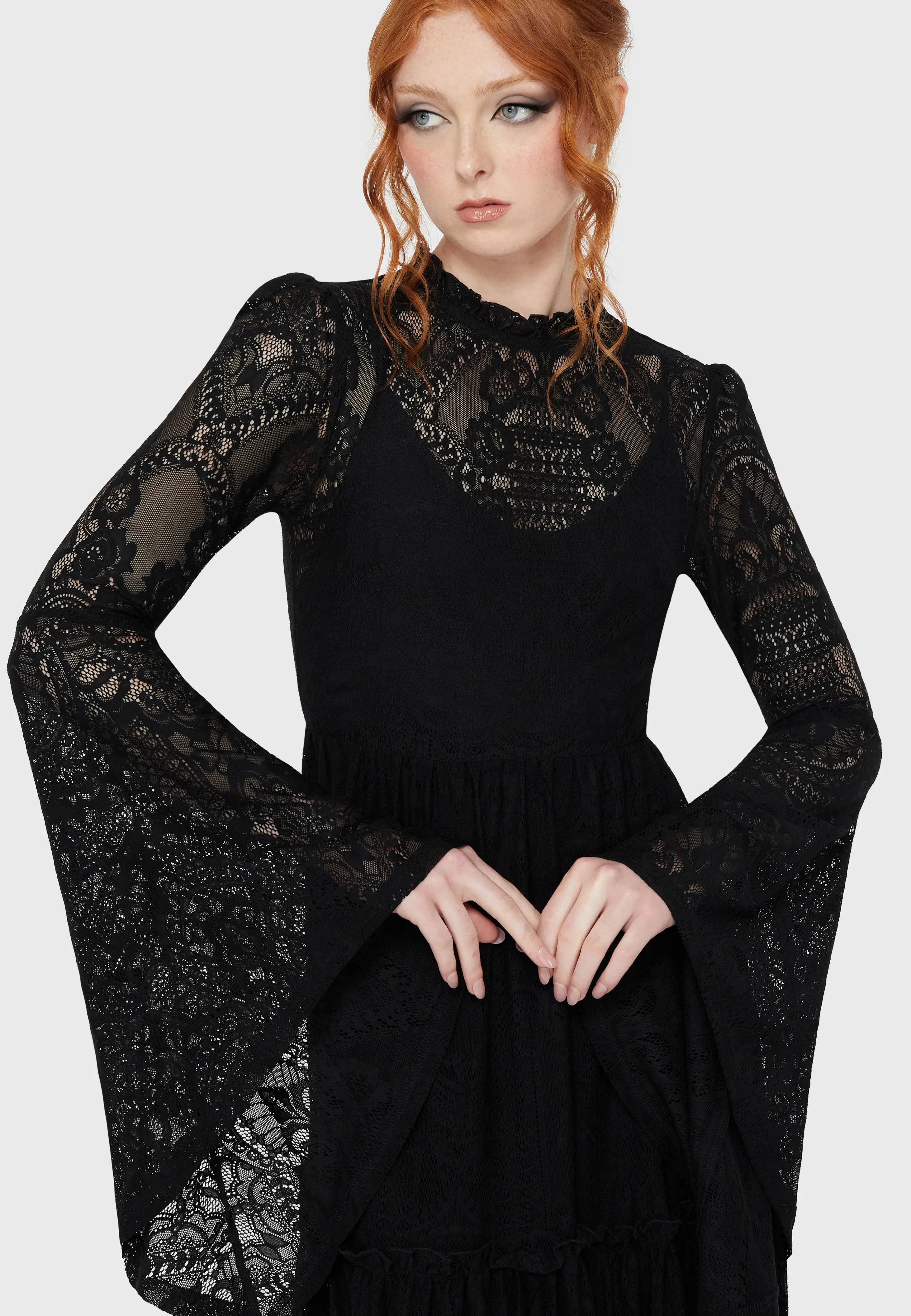 Hecate Lace Black - Dress - Image 3