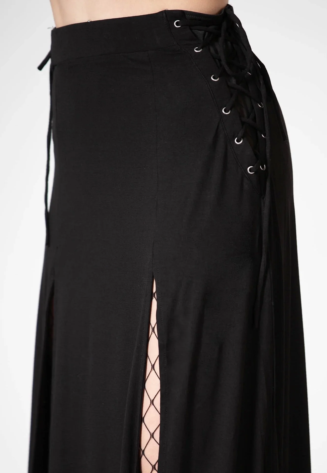Hellverina Split Maxi - Skirt - Image 2