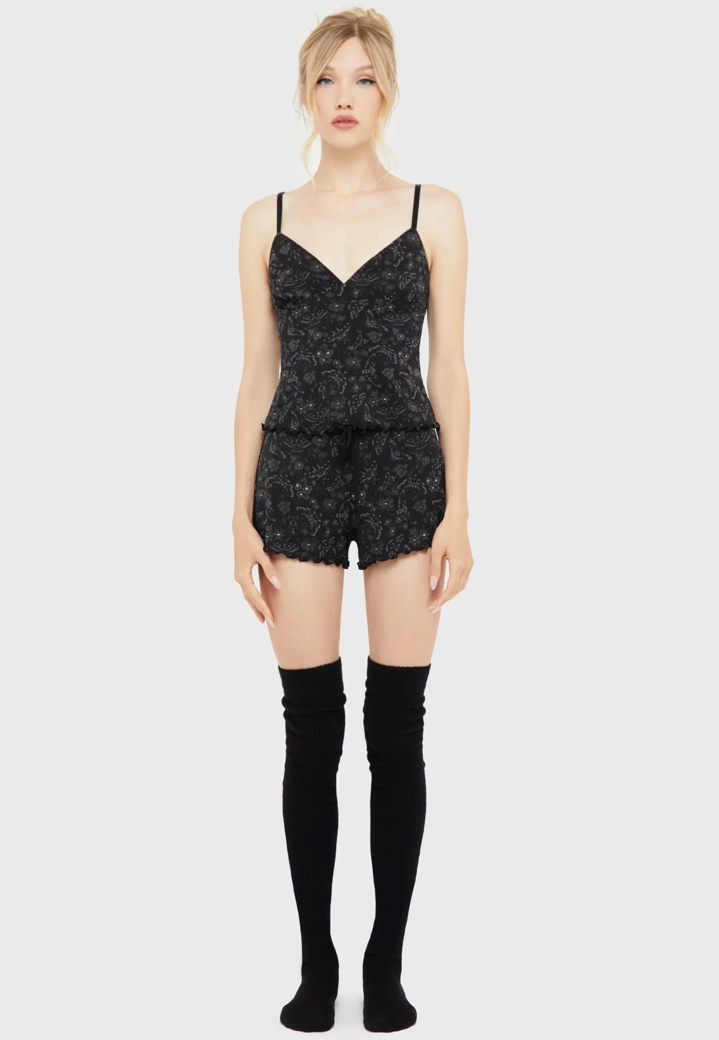 Moth And Thorn Tartan/Black - Lounge Set - Image 2
