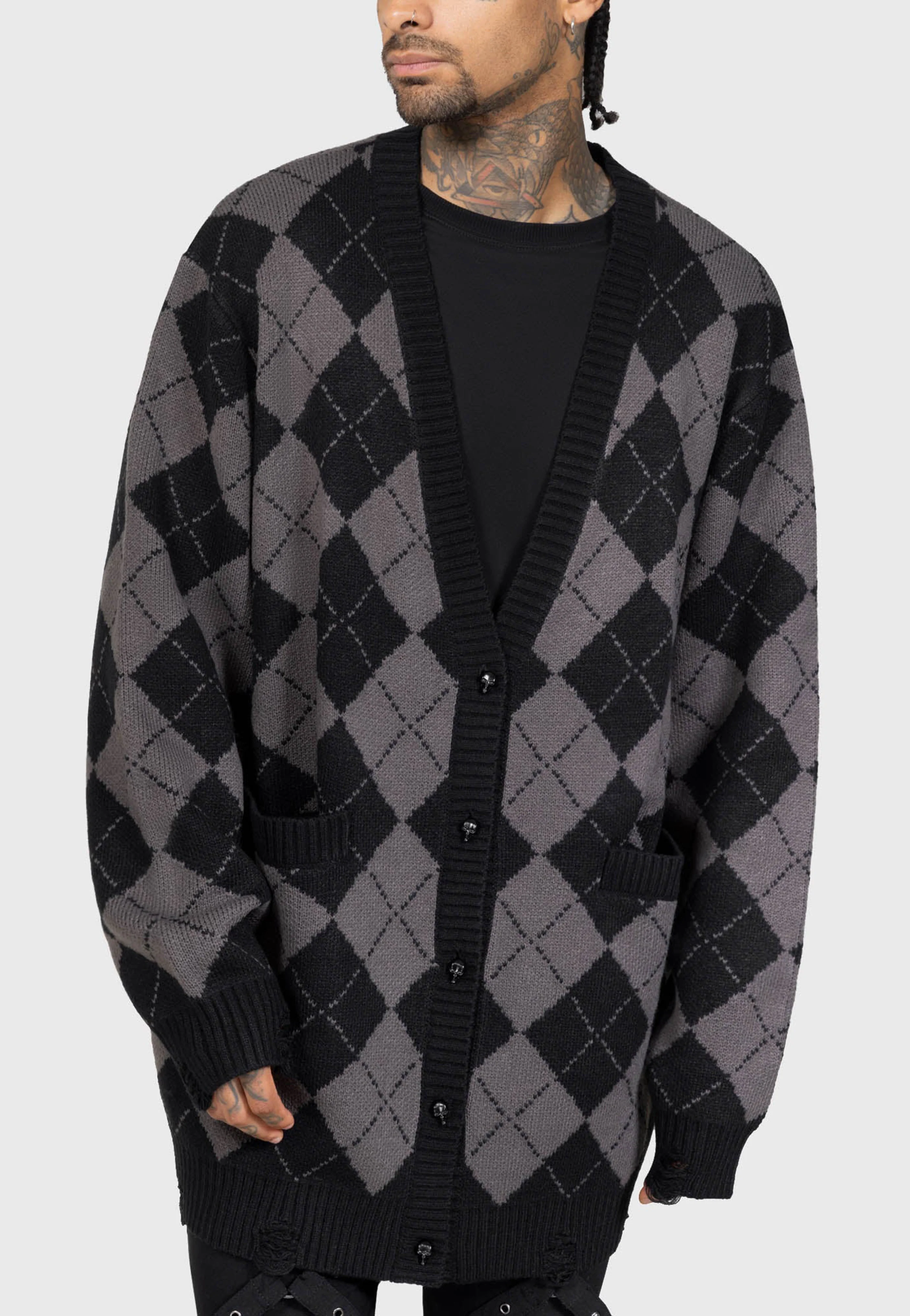 Omen's Whisper Black - Cardigan - Image 3