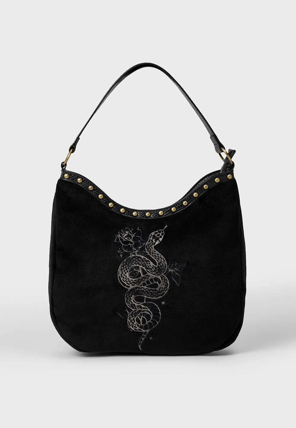 Serpent & Thorn Black/Purple - Shoulder Bag - Image 5