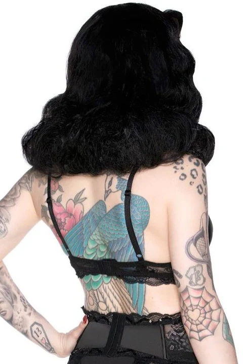 She’s Poison Fringe Black - Bras - Image 2