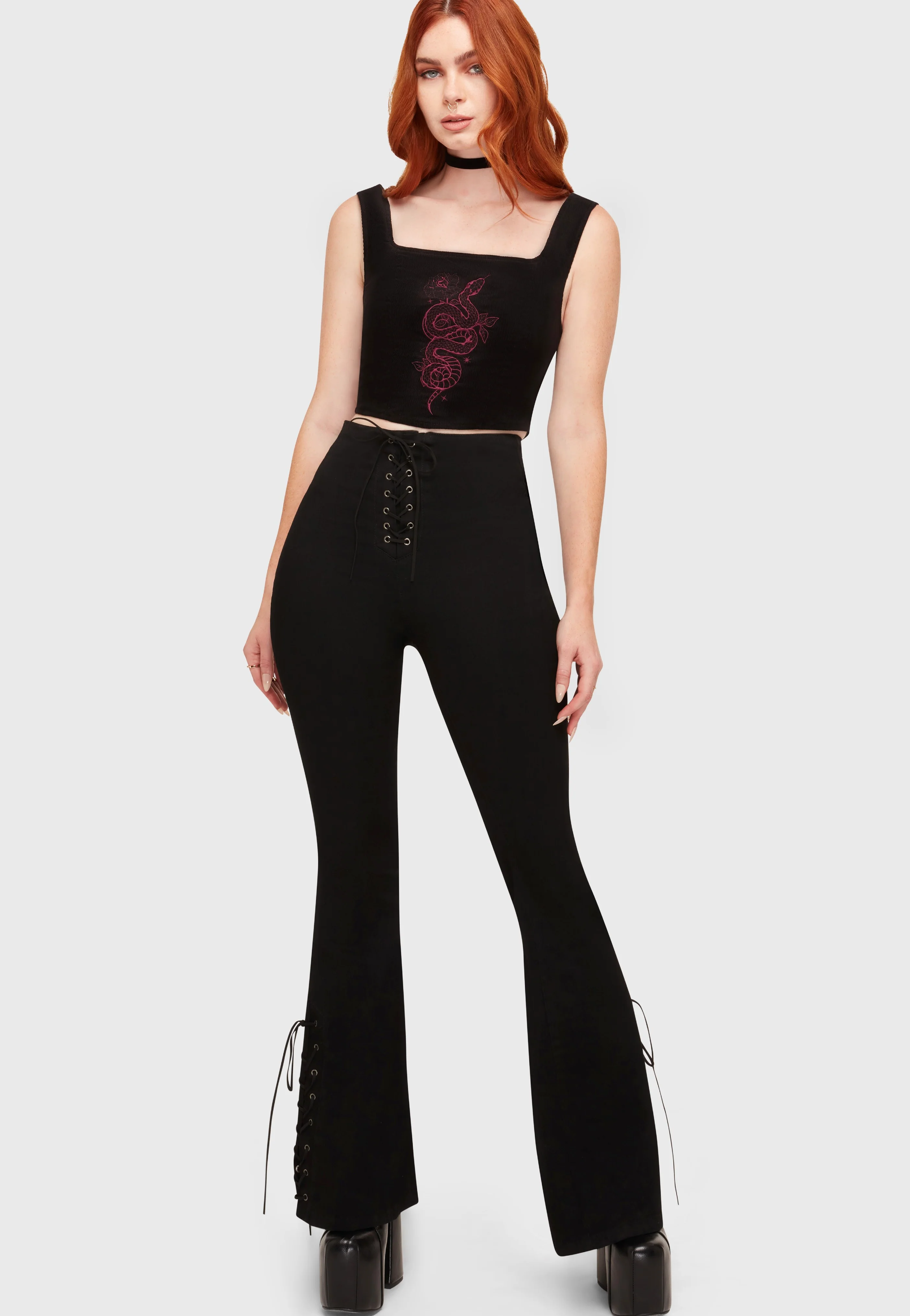 Snakeheart Black/Purple - Corset - Image 2