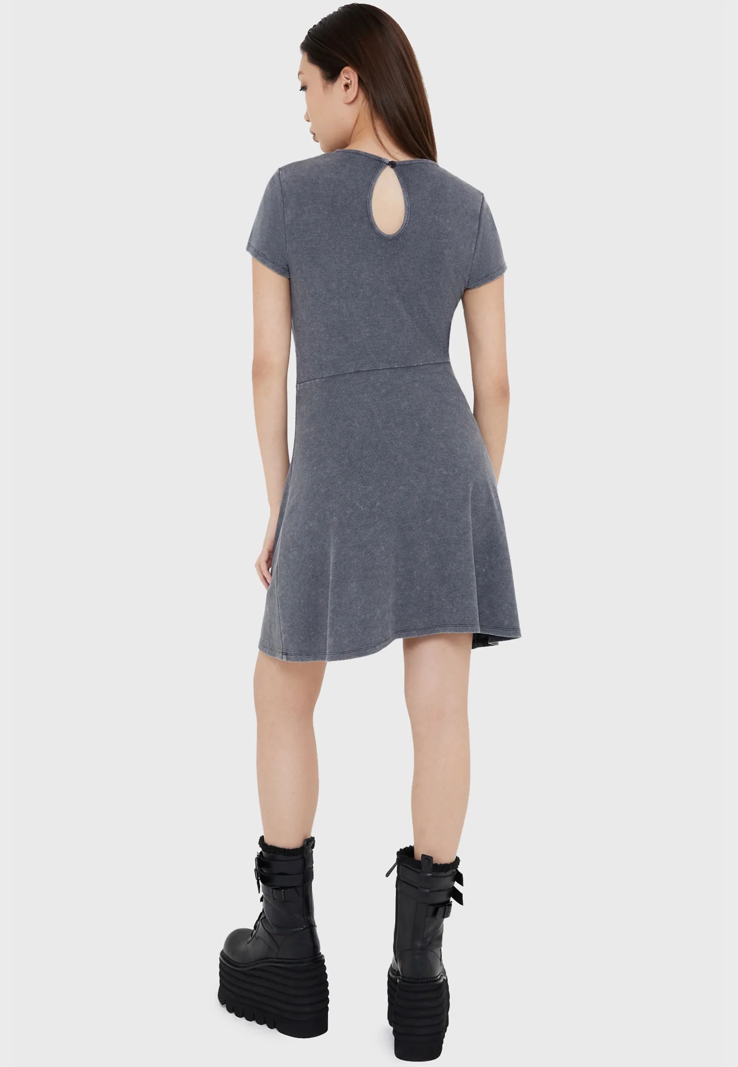 Killstar x Kihilist - Fallen Vault Black - Dress - Image 3