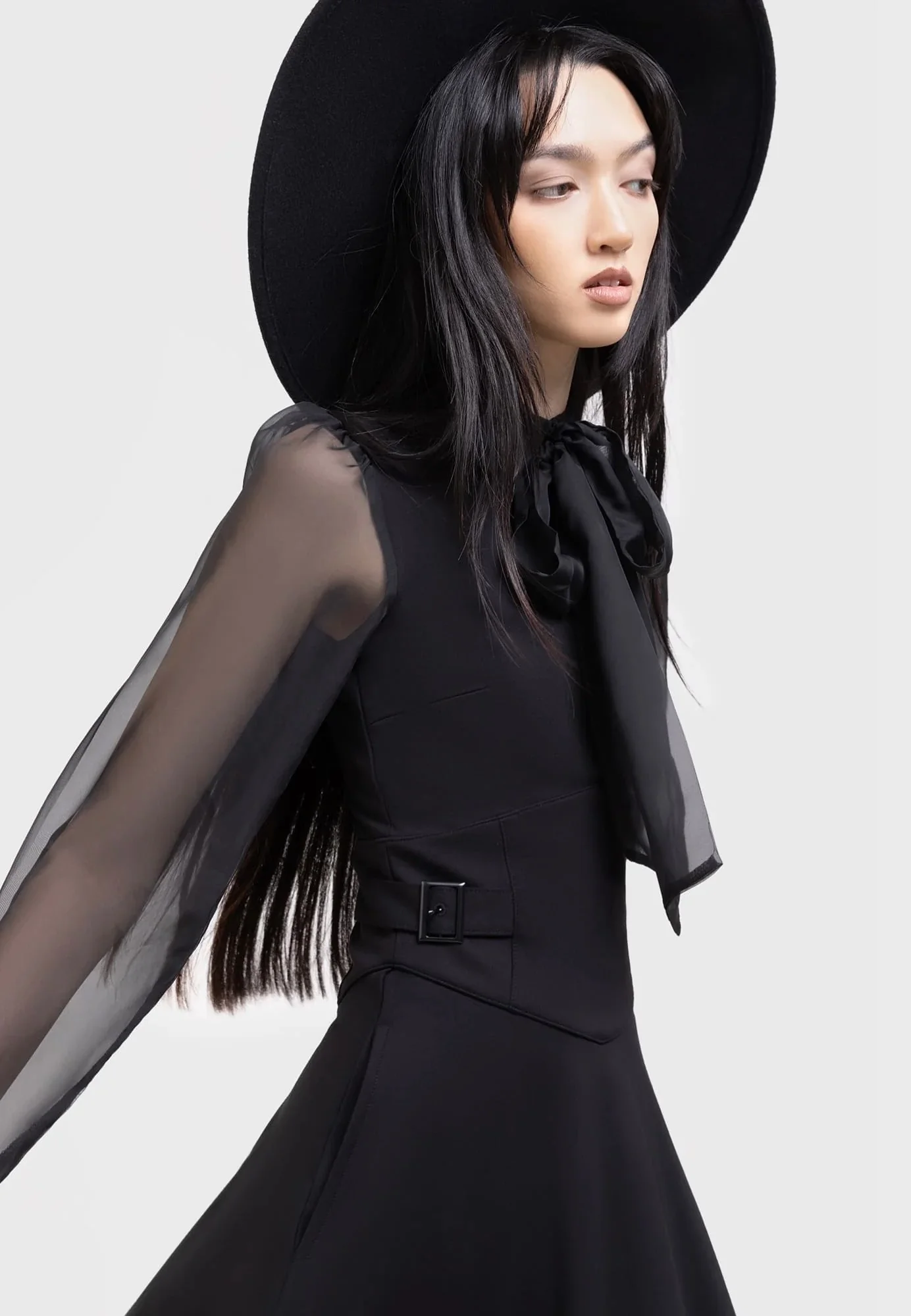 Killstar x Kihilist - Somber Shadow Black - Dress - Image 2
