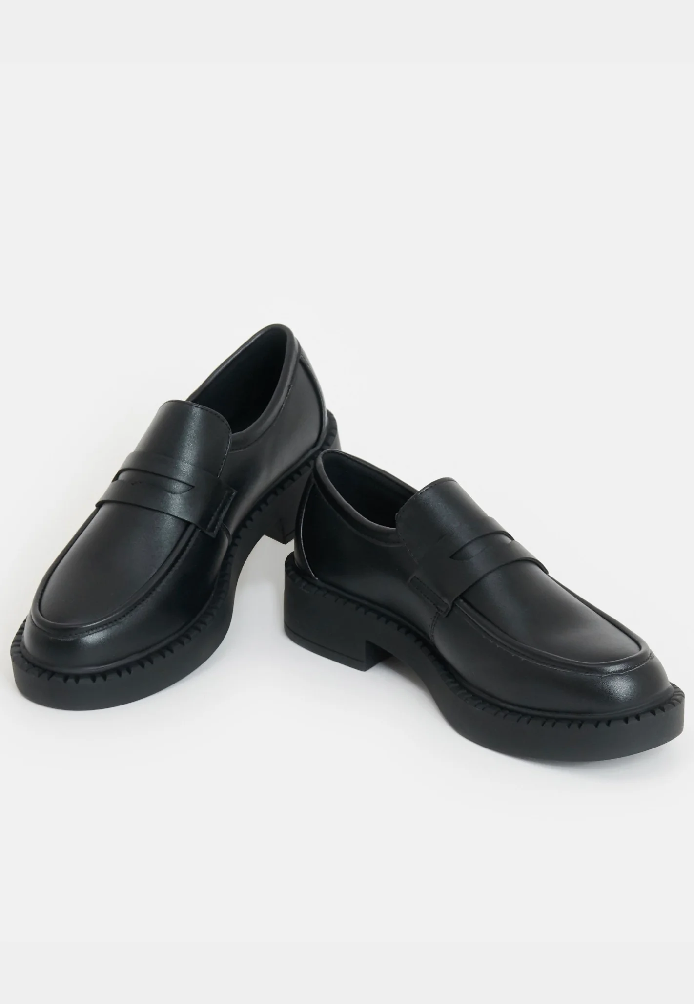 Dorado Black Tale Loafers Black - Girl Shoes - Image 2