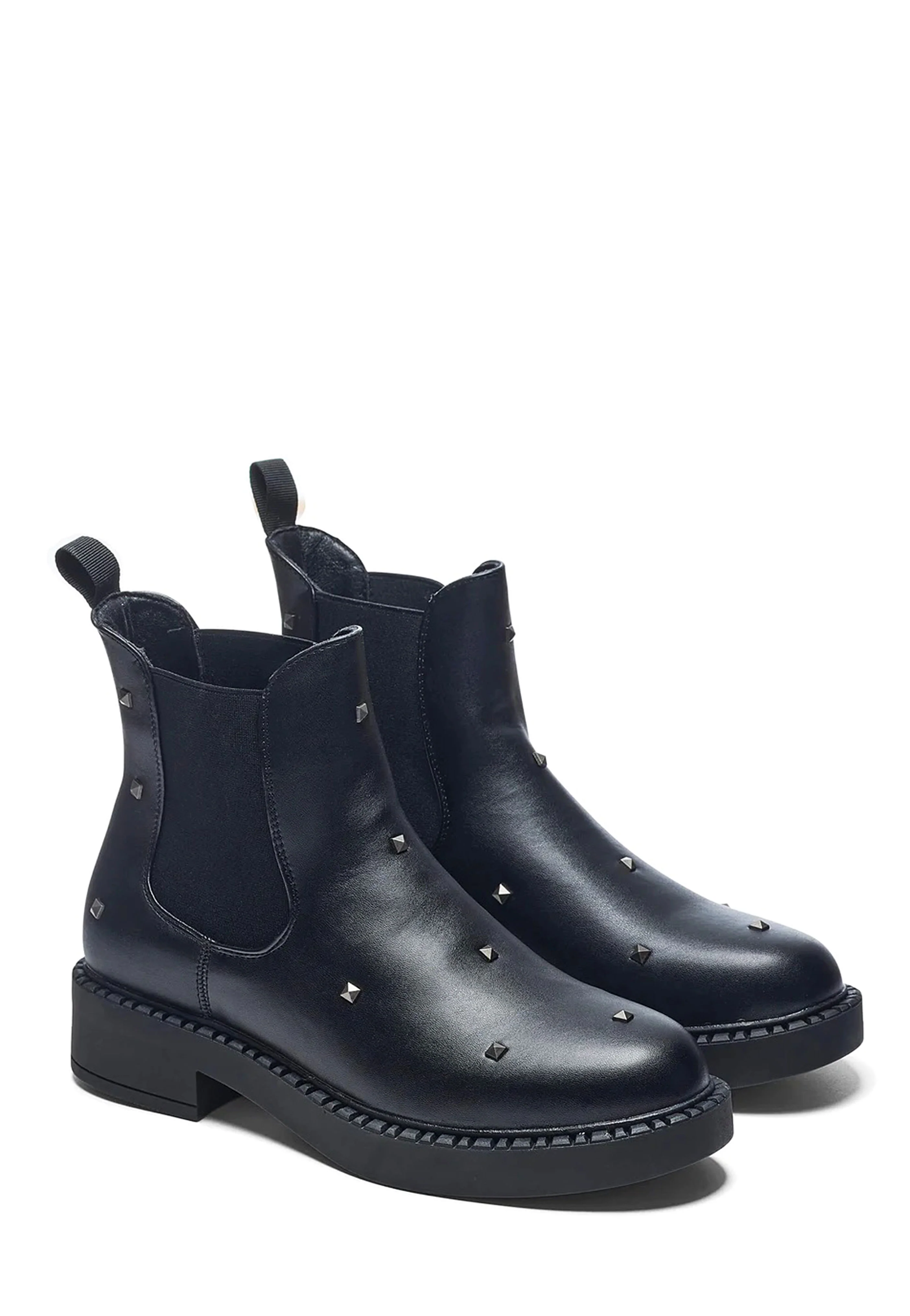 Isolde Studded Chelsea Black - Girl Shoes - Image 2