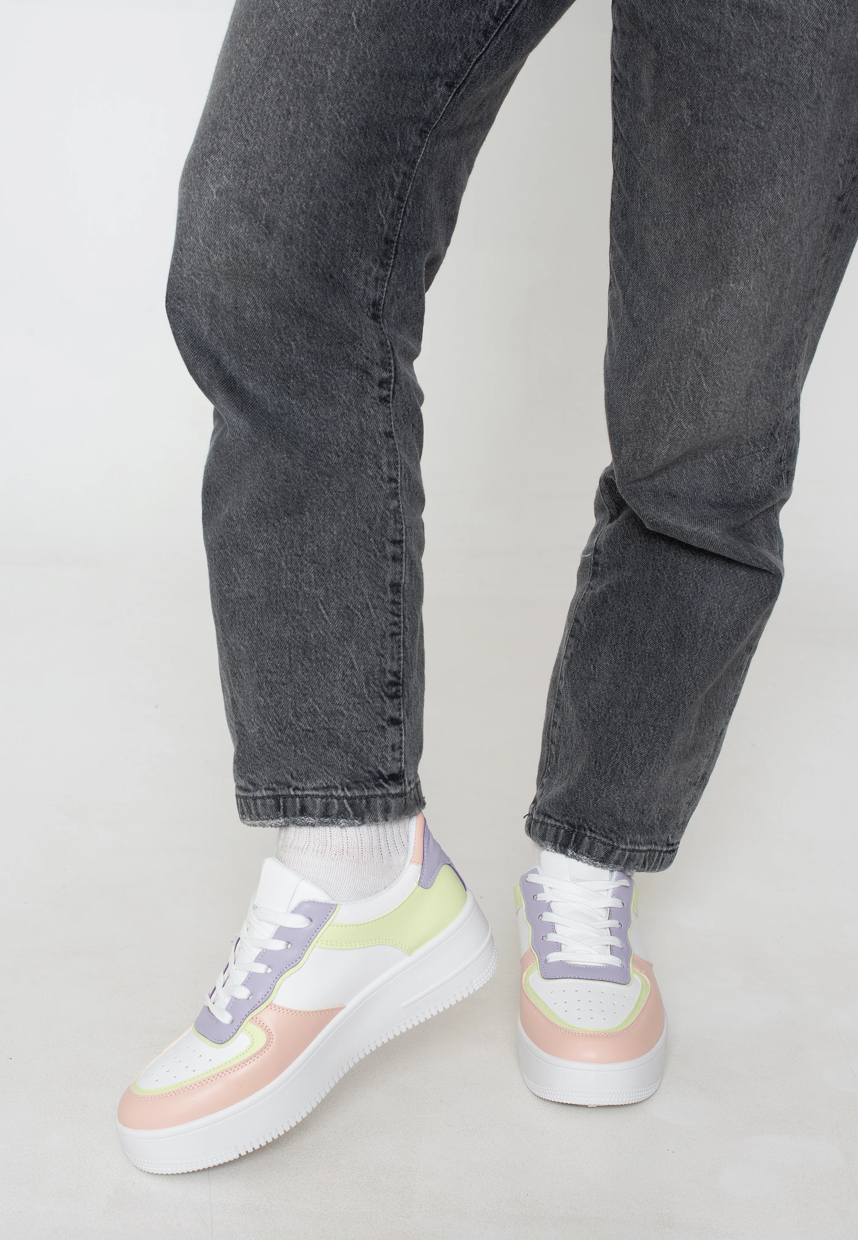 Pastel Burst Platform Multi - Girl Shoes - Image 5