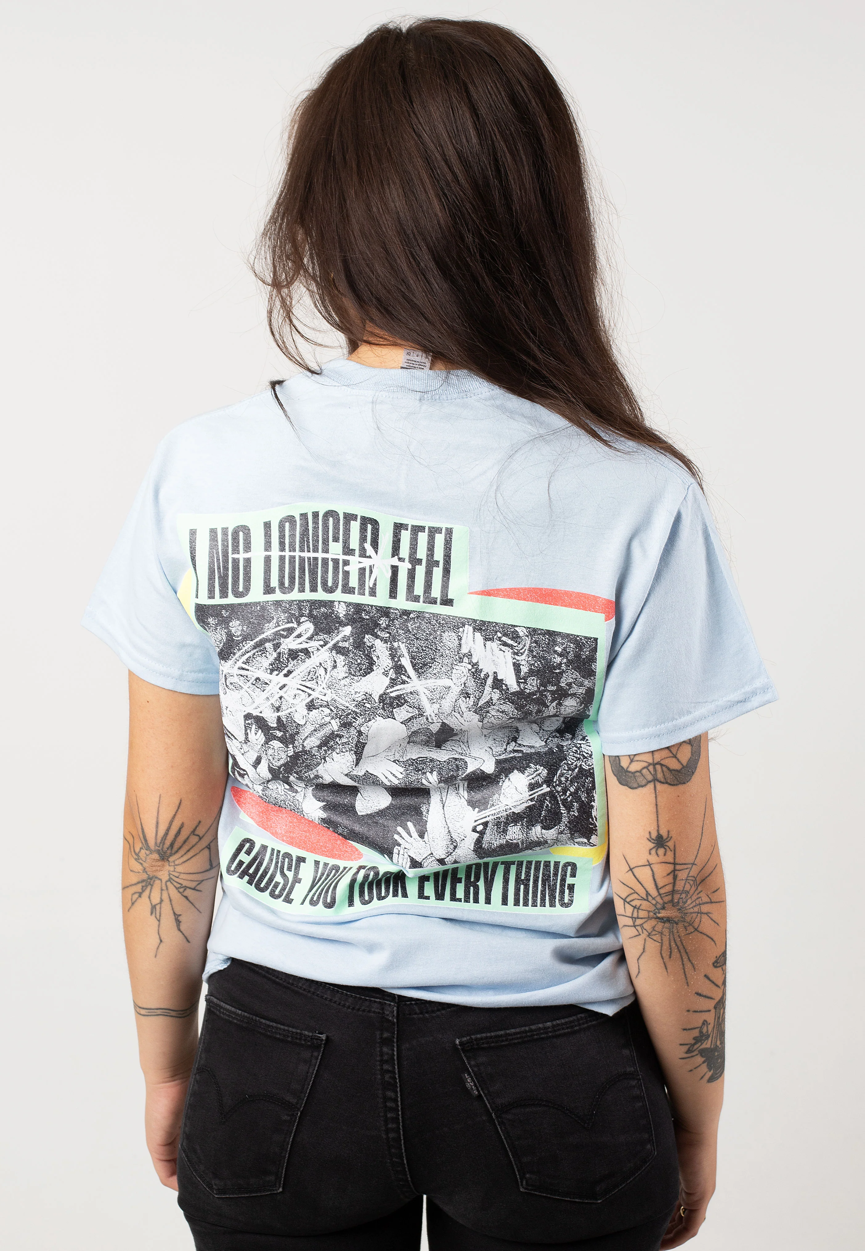 Feel Light Blue - T-Shirt - Image 6