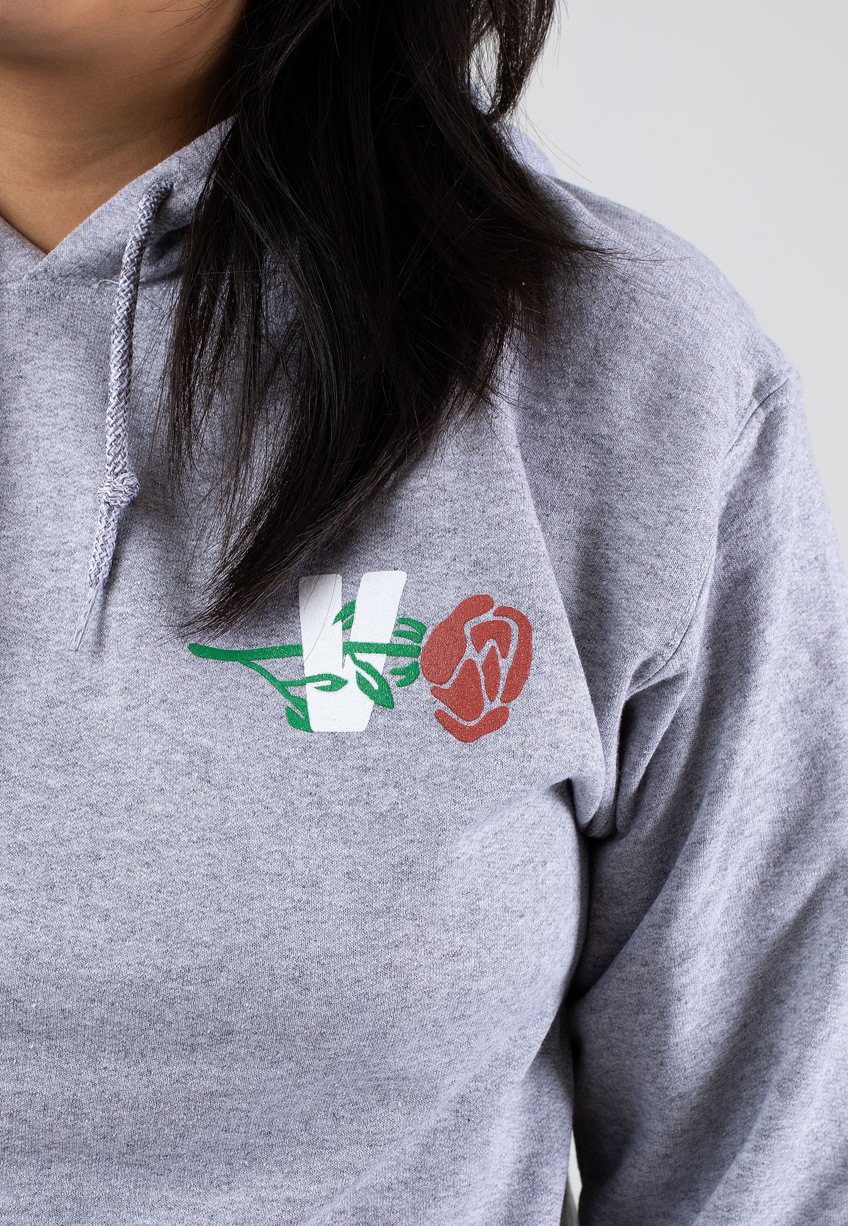 V Rose Sportsgrey - Hoodie - Image 8