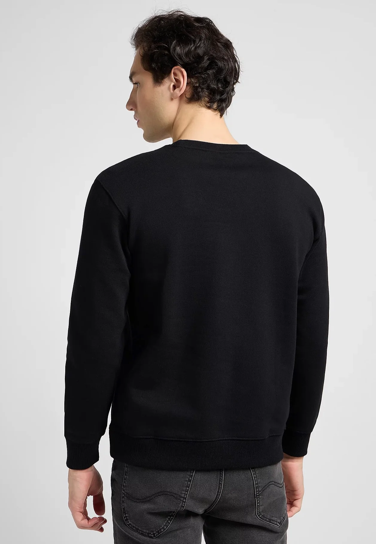Plain Crew Black - Sweater - Image 4