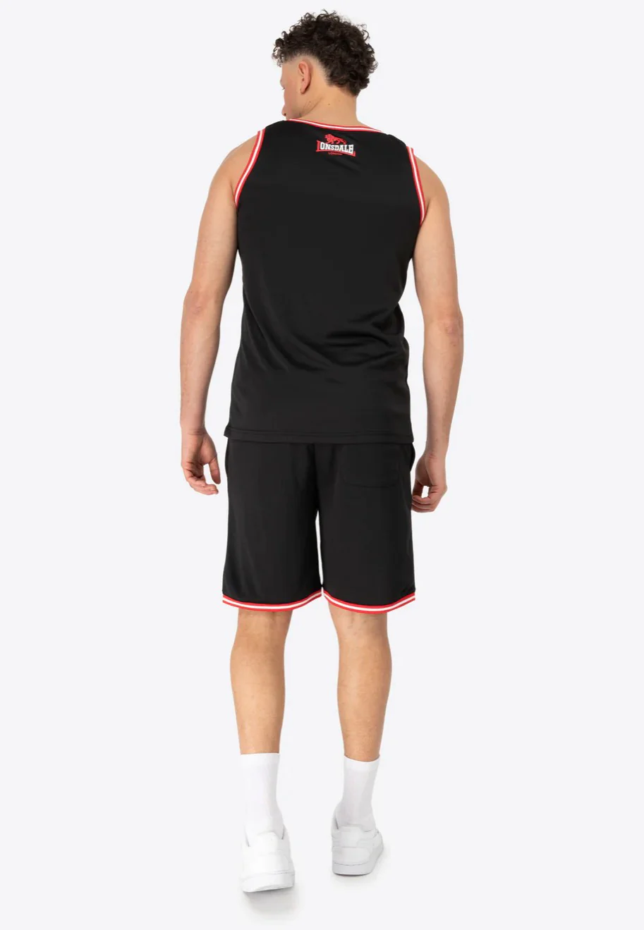 Pewsey Black/Red/White - Tracksuit - Image 2