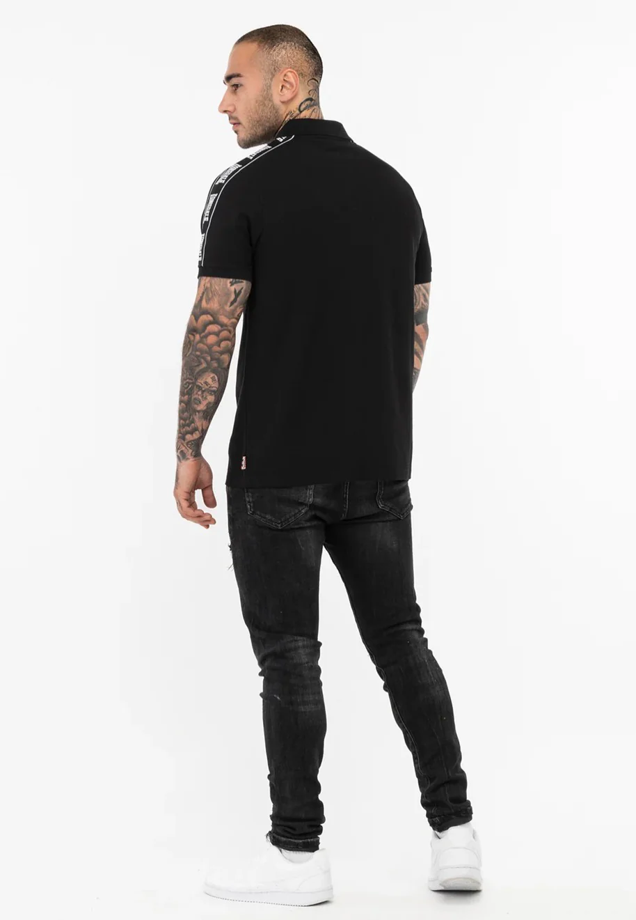 Setter Black/White - Polo - Image 3