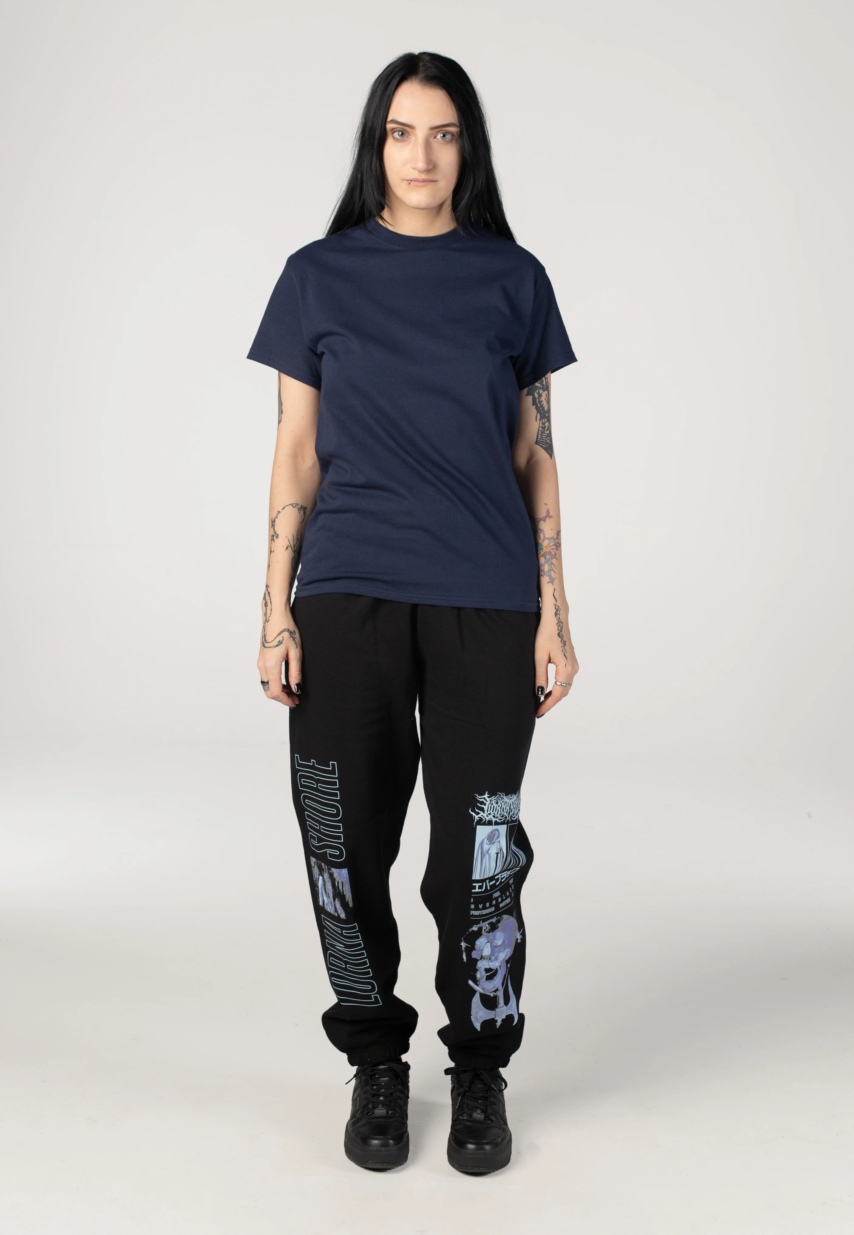 Blue Skull - Sweatpants - Image 8