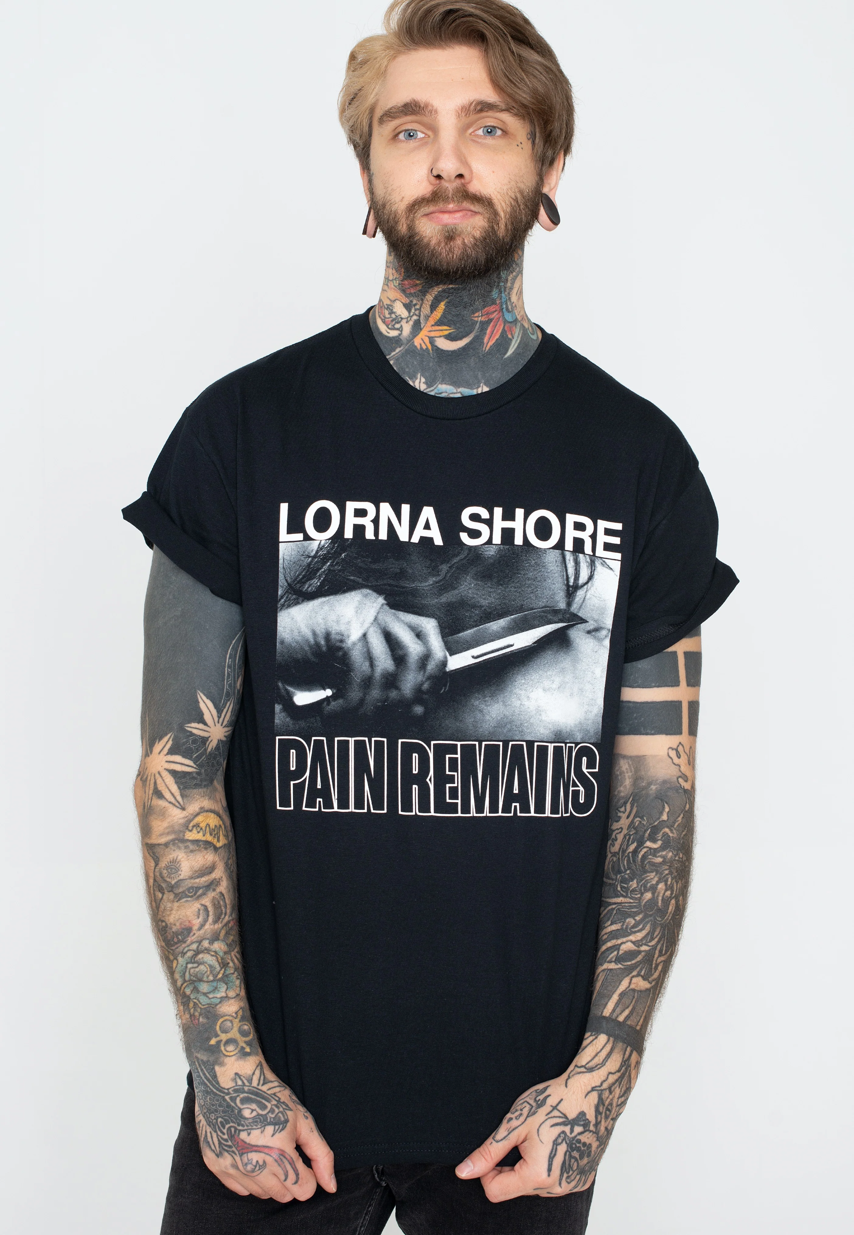 Pain Remains Cover - T-Shirt - Image 4