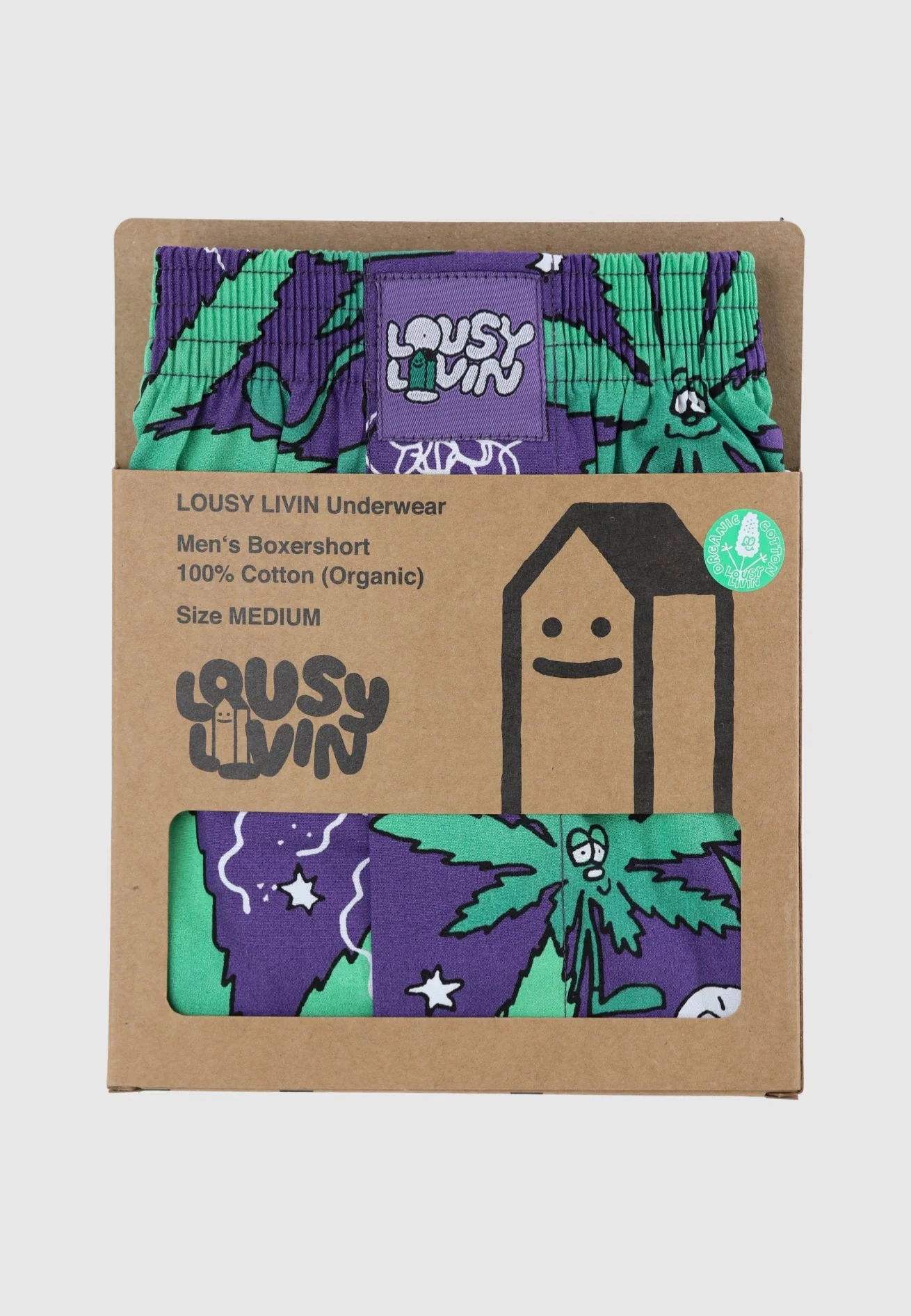Weedy Purple Haze - Boxershorts - Image 3
