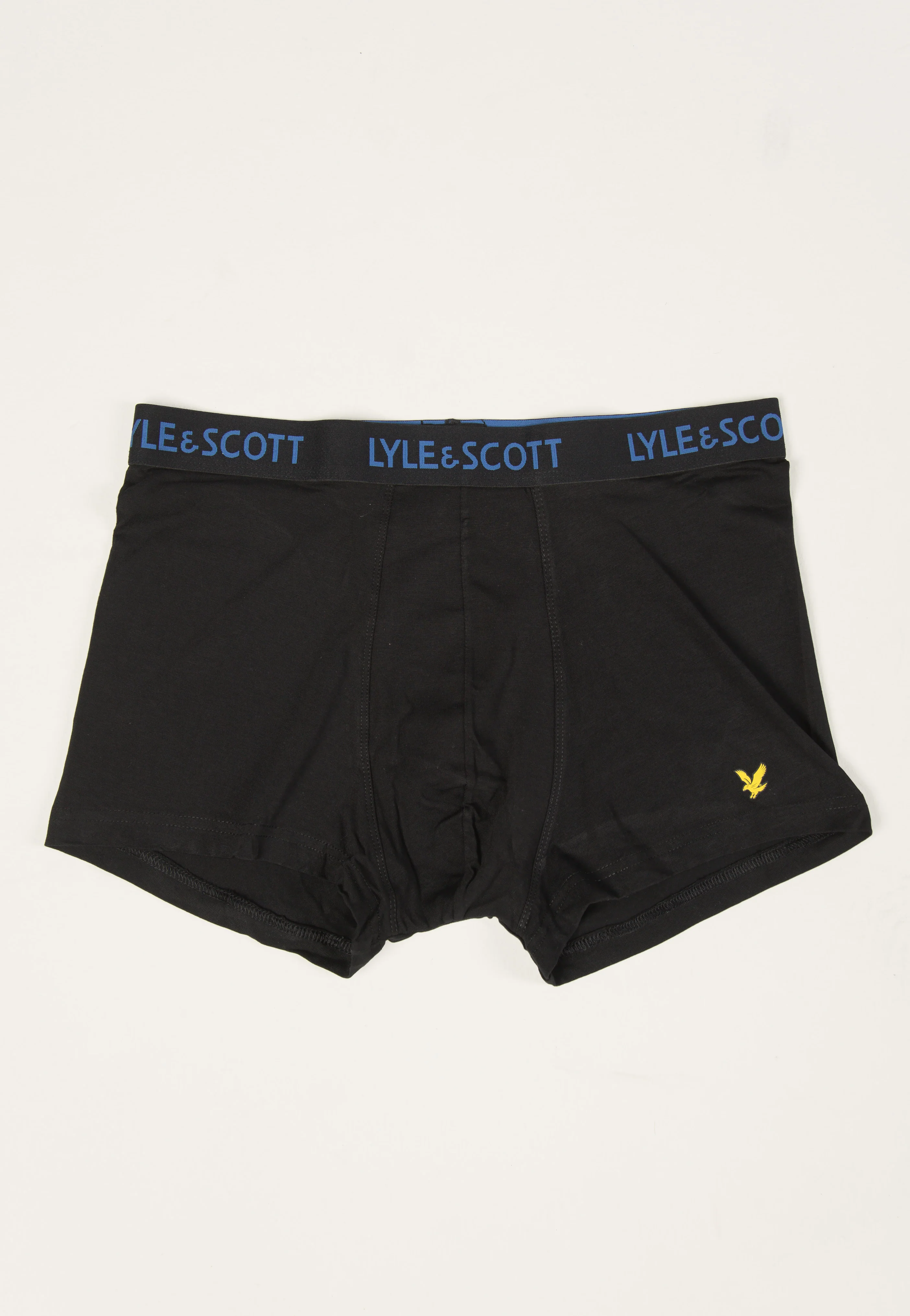 Barclay Pack Of 3 Black Multi Waistband Text - Boxershorts - Image 4