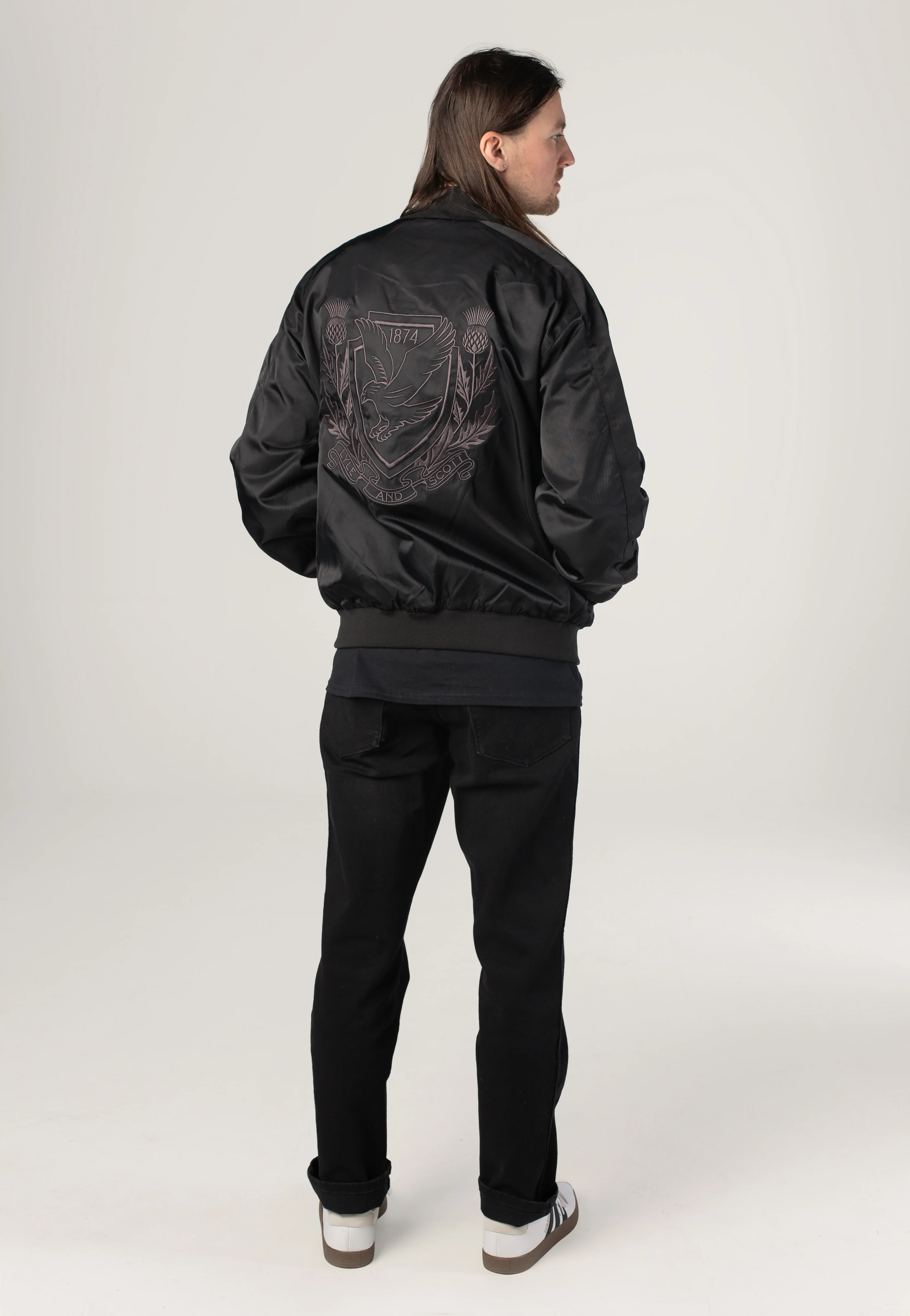 Crest Varsity Jet Black - Jacket - Image 10