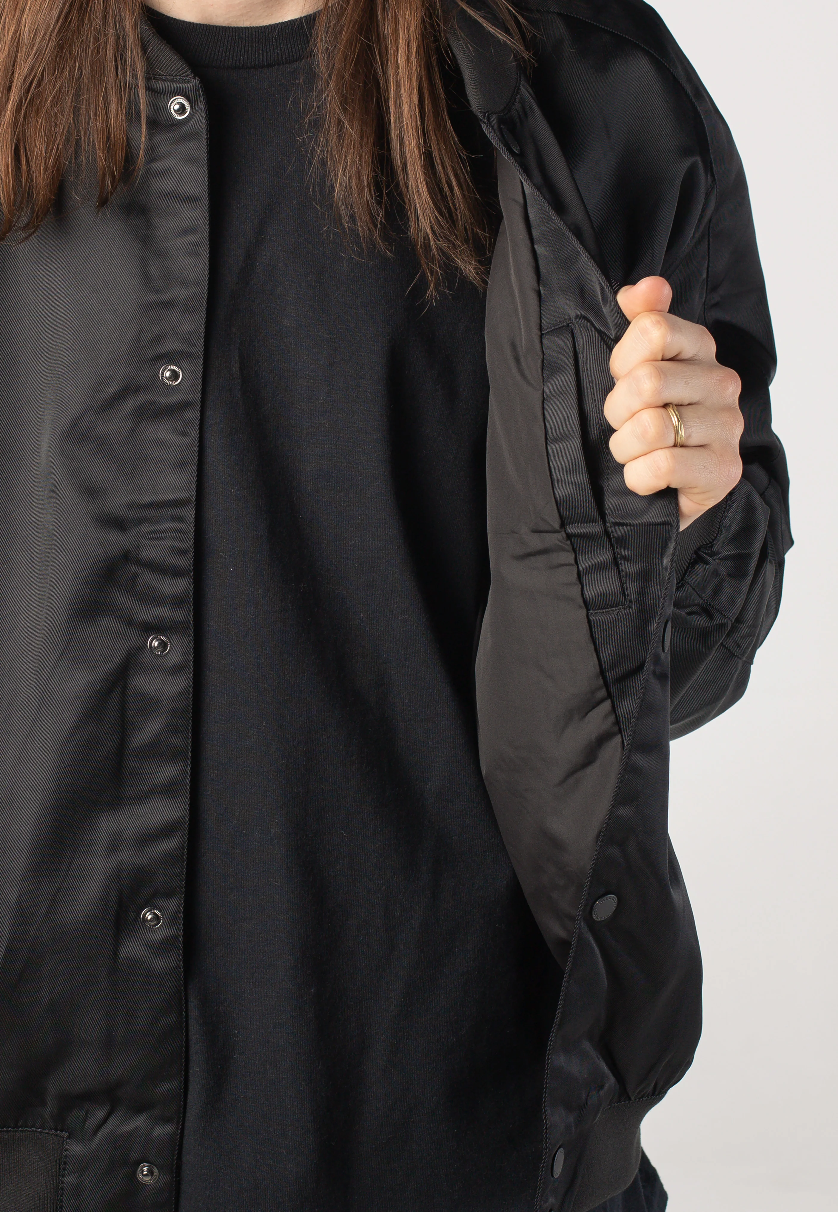 Crest Varsity Jet Black - Jacket - Image 8