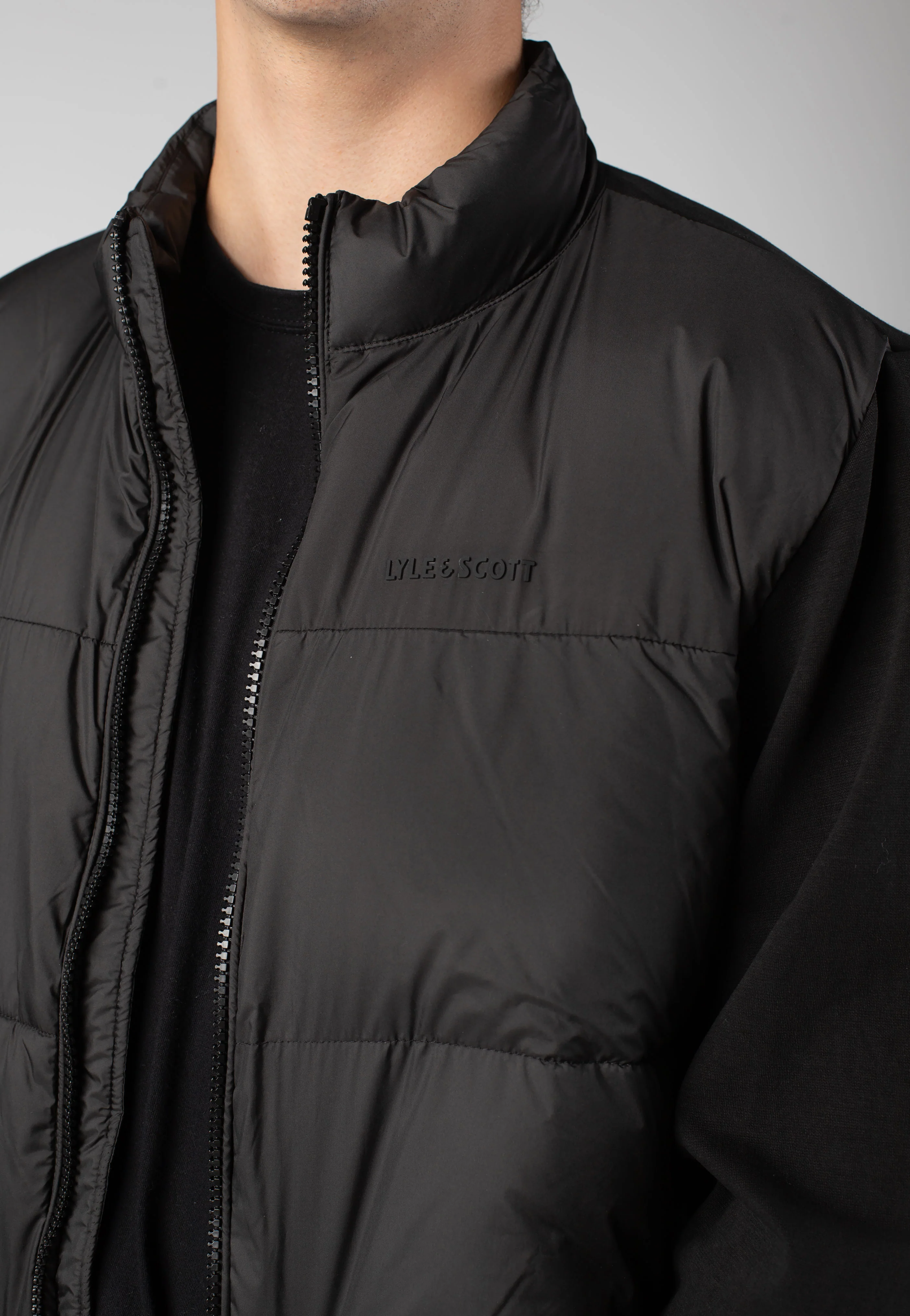 Funnel Neck Hybrid - Jacket - Image 4