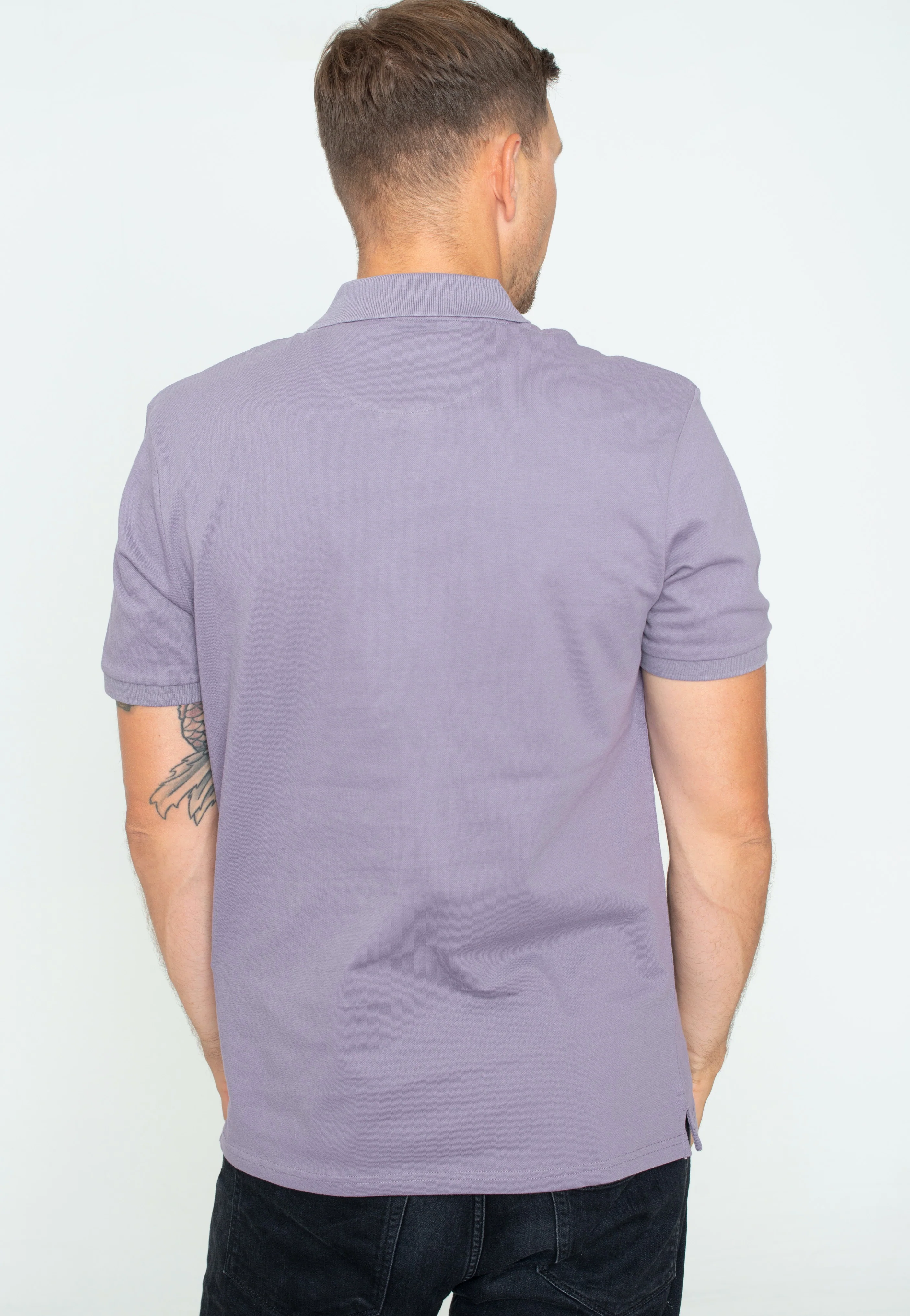 Plain Billboard Purple - Polo - Image 3