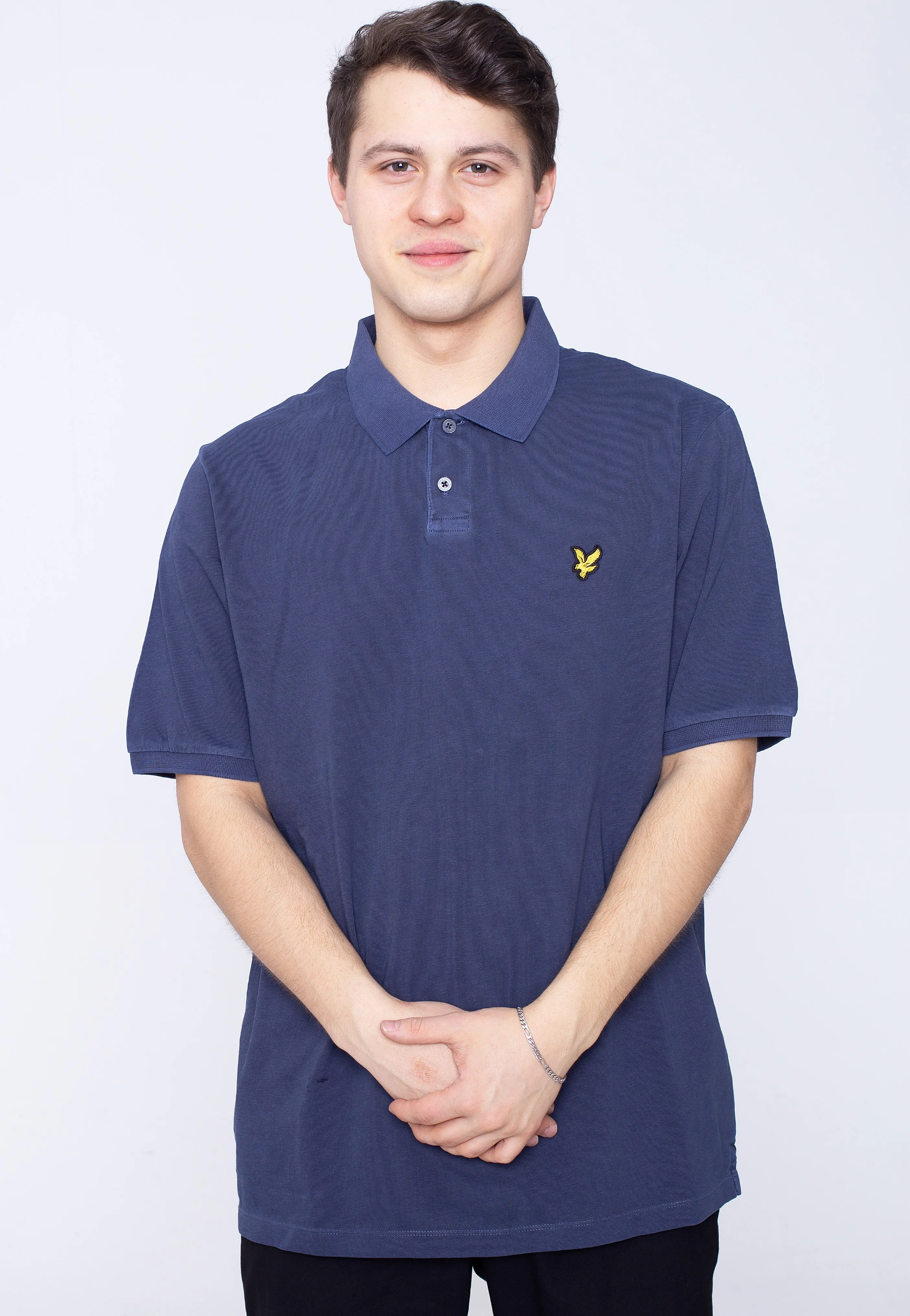 Washed Polo Dark Navy - Polo - Image 2