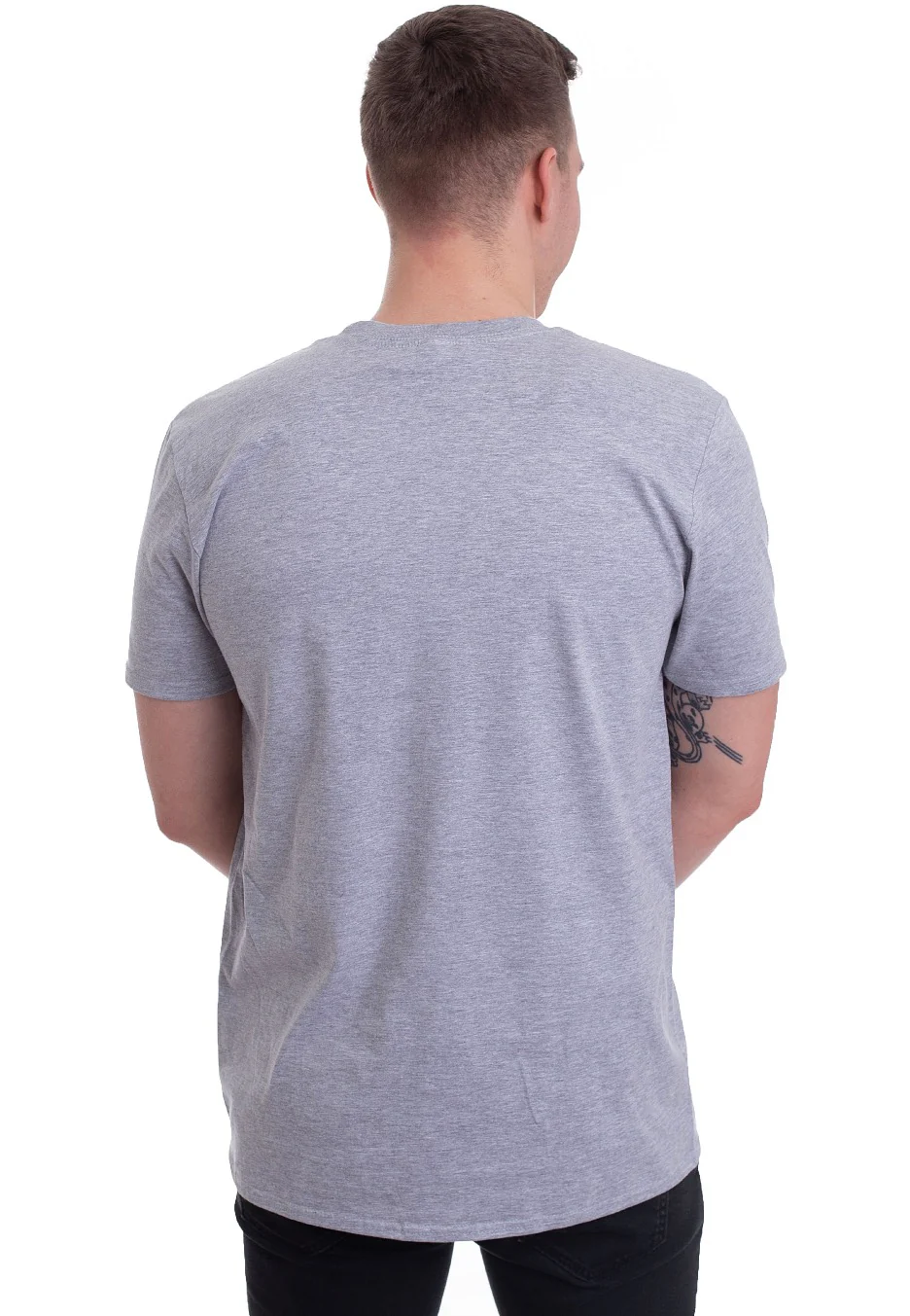 Heroes Heather Grey - T-Shirt - Image 2