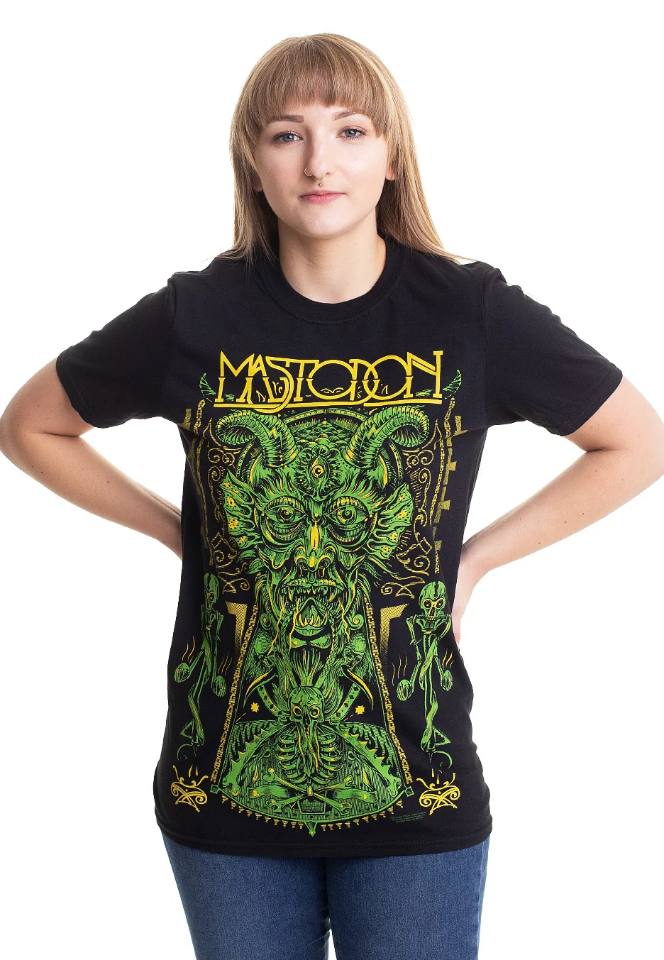 Devil on Black - T-Shirt - Image 5