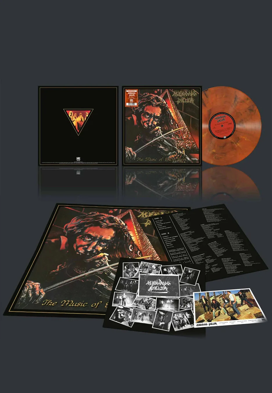 The Music Of Erich Zann Ltd. Orange/Black - Marbled Vinyl