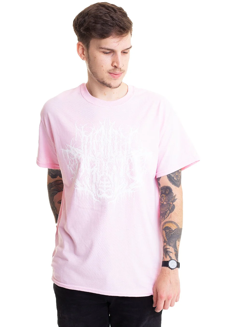 MC Logo Light Pink - T-Shirt - Image 3