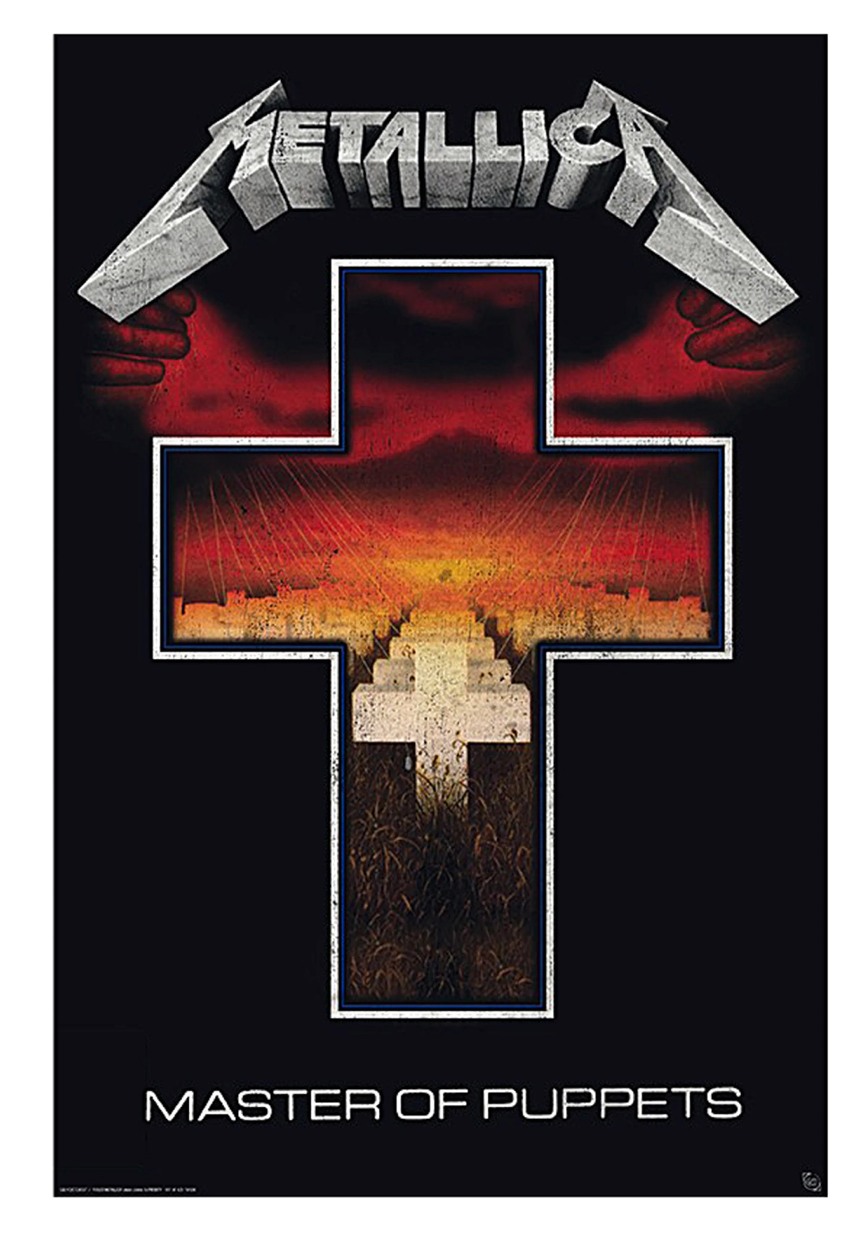 Master Of Puppets Album Co Maxi - Poster