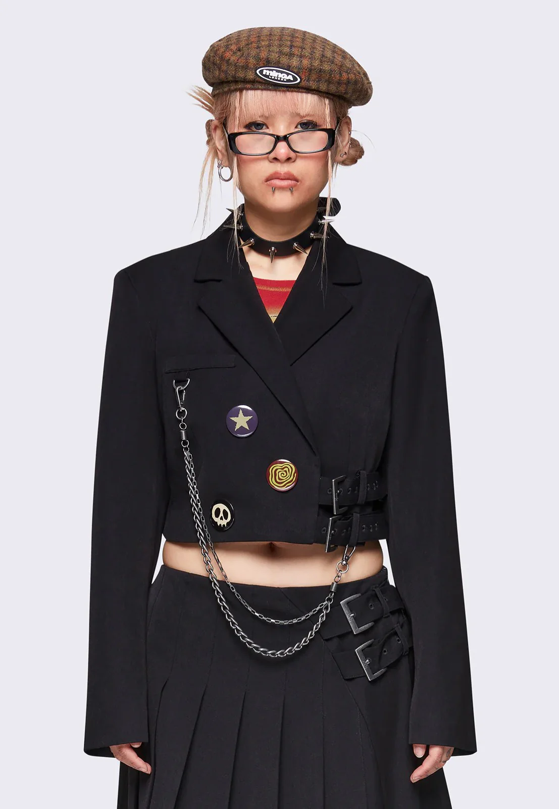 Ingrid Black Cropped - Blazer - Image 3
