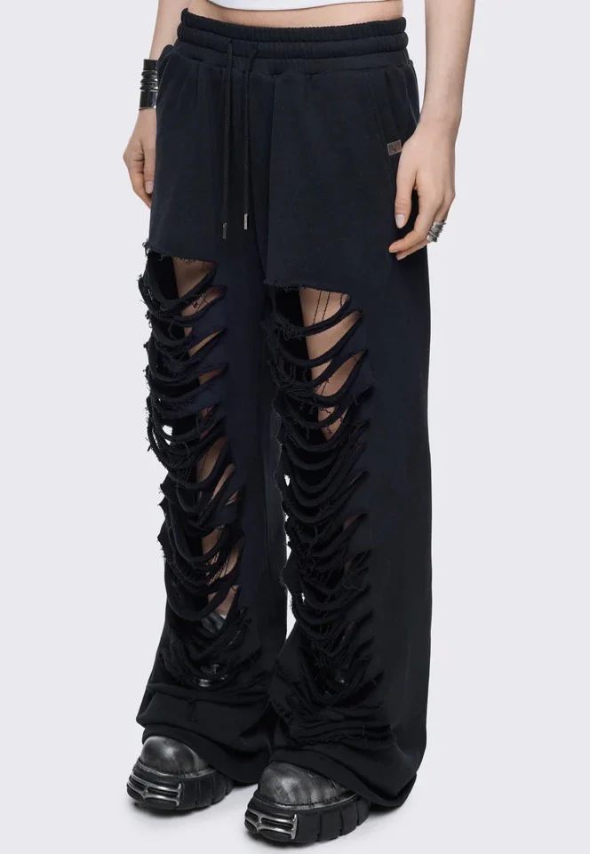 Shred Sweatpants Black - Sweat Pants - Image 3