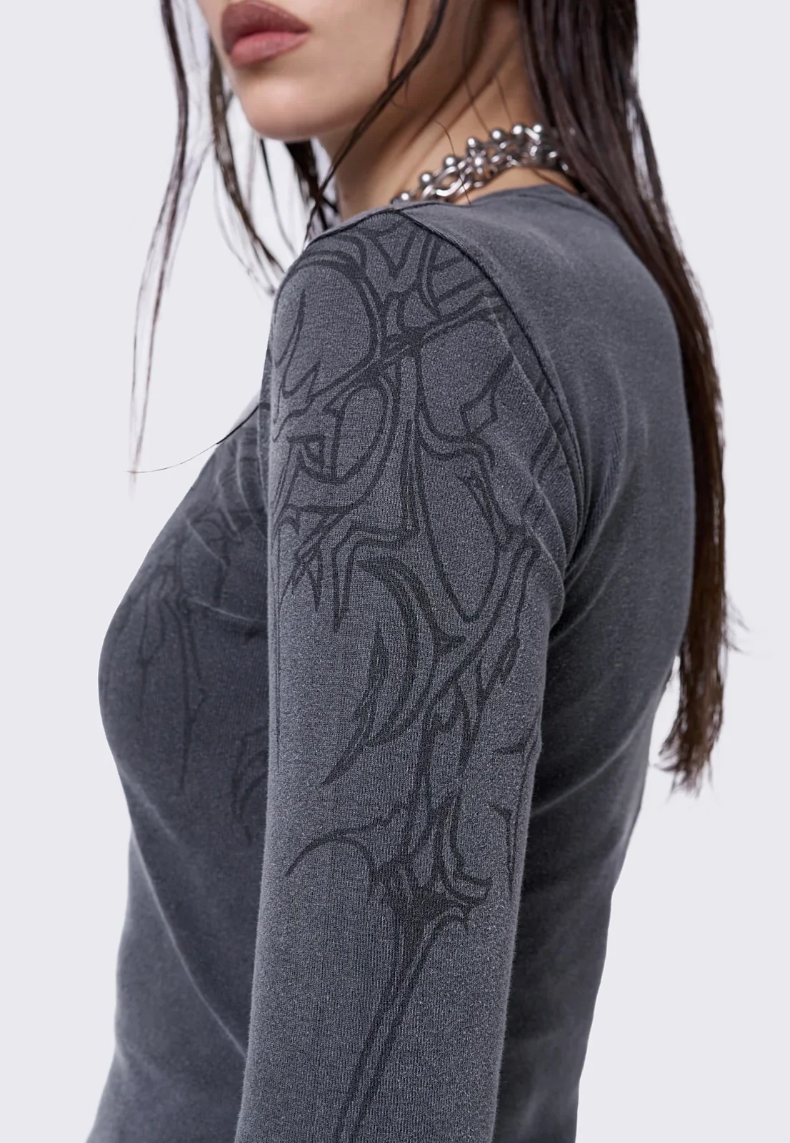 Wildborn Washed Top Grey - Top - Image 5