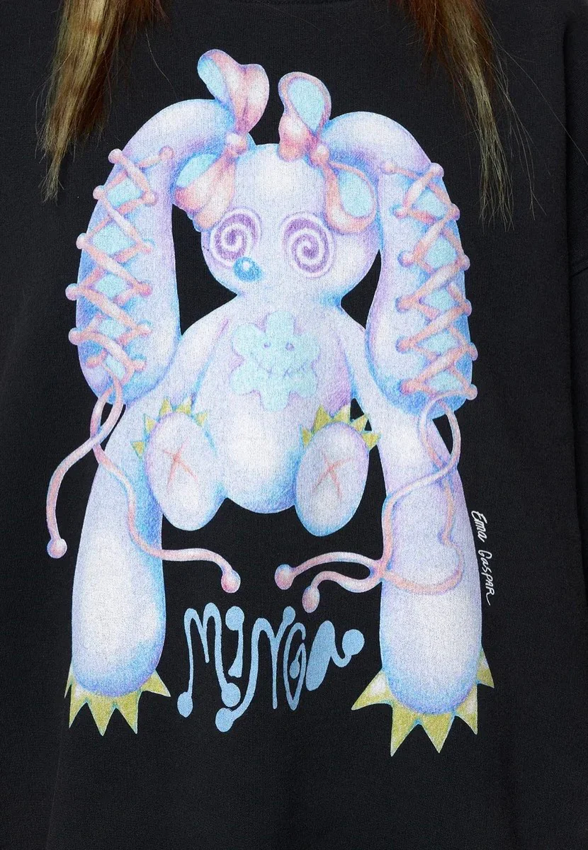 Minga London x Ema Gaspar - Bunny Graphic - Sweater - Image 3