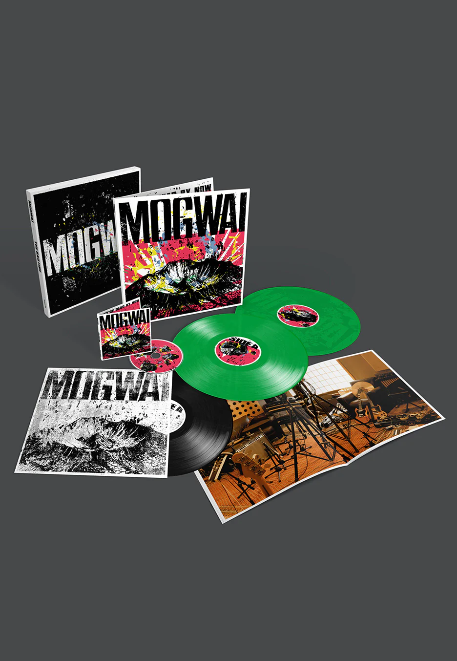 The Bad Fire Ltd. Green - Colored 2 Vinyl + CD + Demo Vinyl
