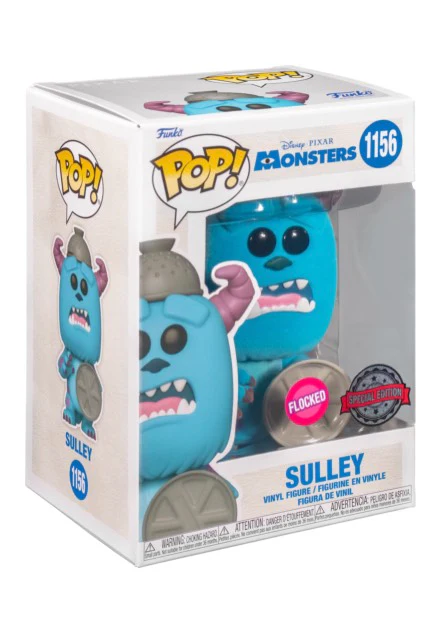 Sulley w/Lid Flocked POP! Vinyl - Funko Pop - Image 2