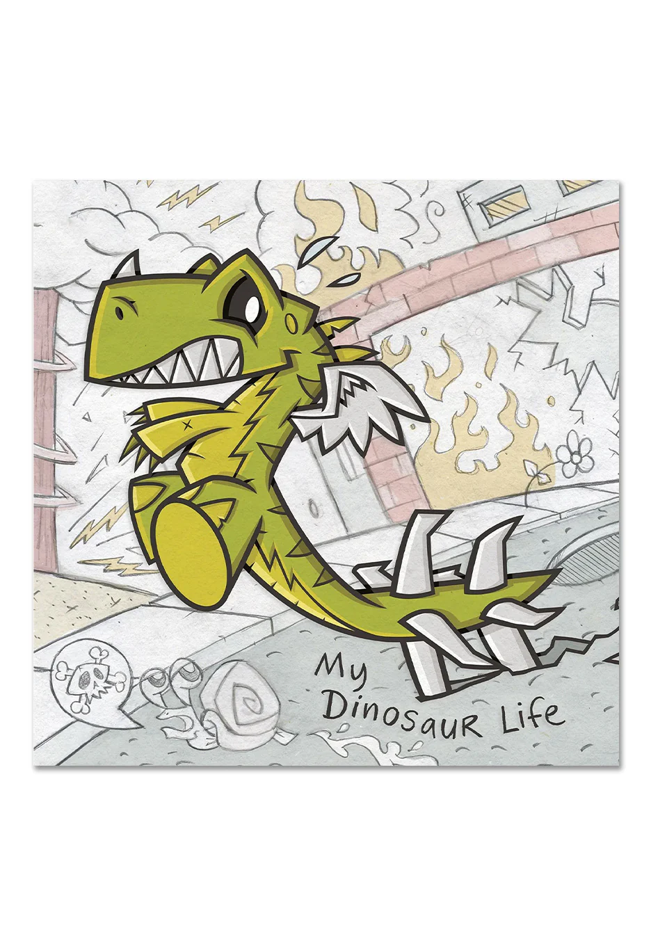 My Dinosaur Life Ltd. Purple/Red - Colored Vinyl - Image 2