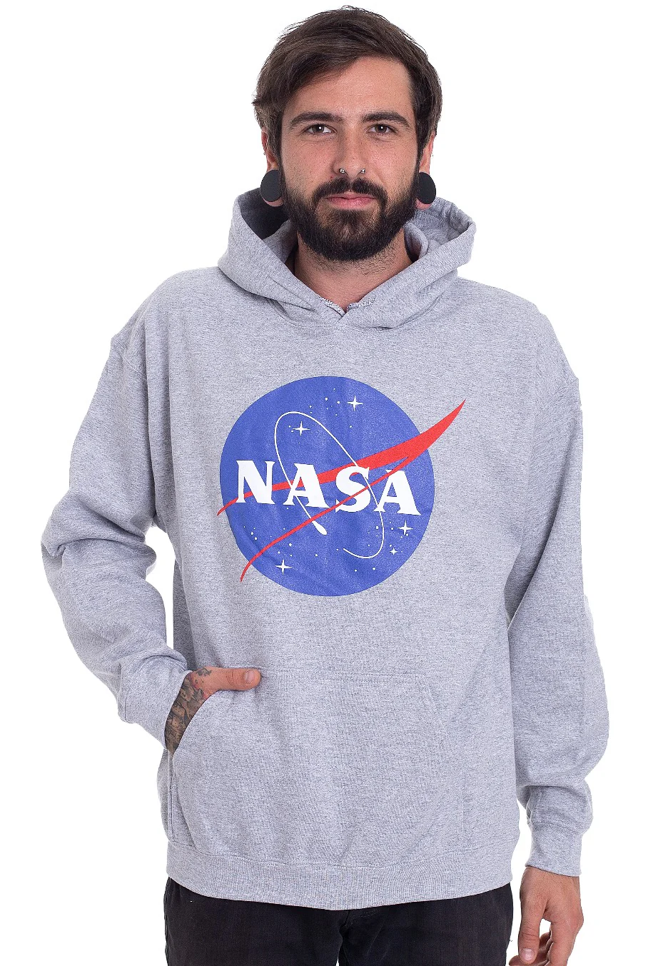 Insignia Logo Grey - Hoodie - Image 3