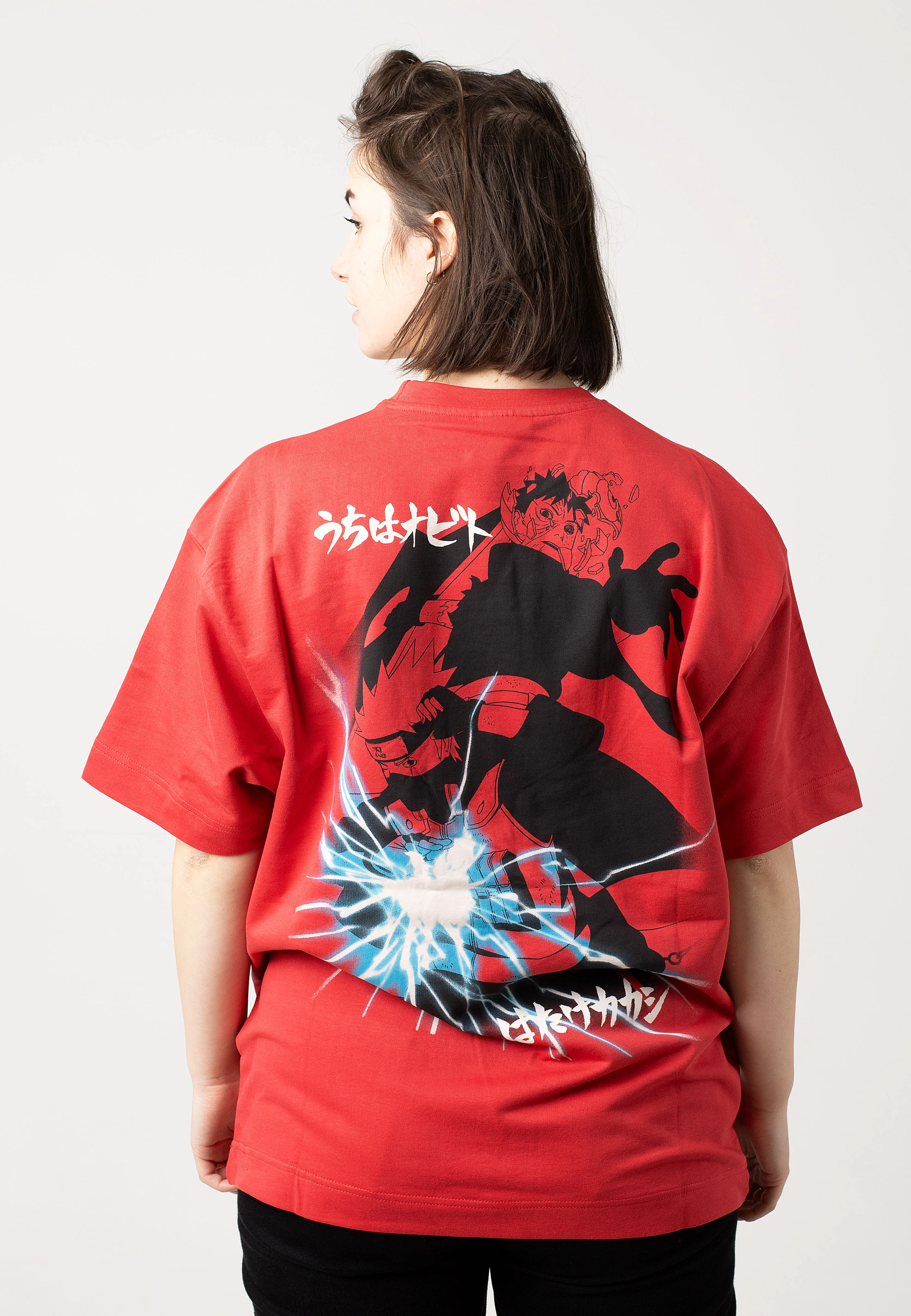 Neptun x Naruto - Kakashi & Obito Red - T-Shirt - Image 2