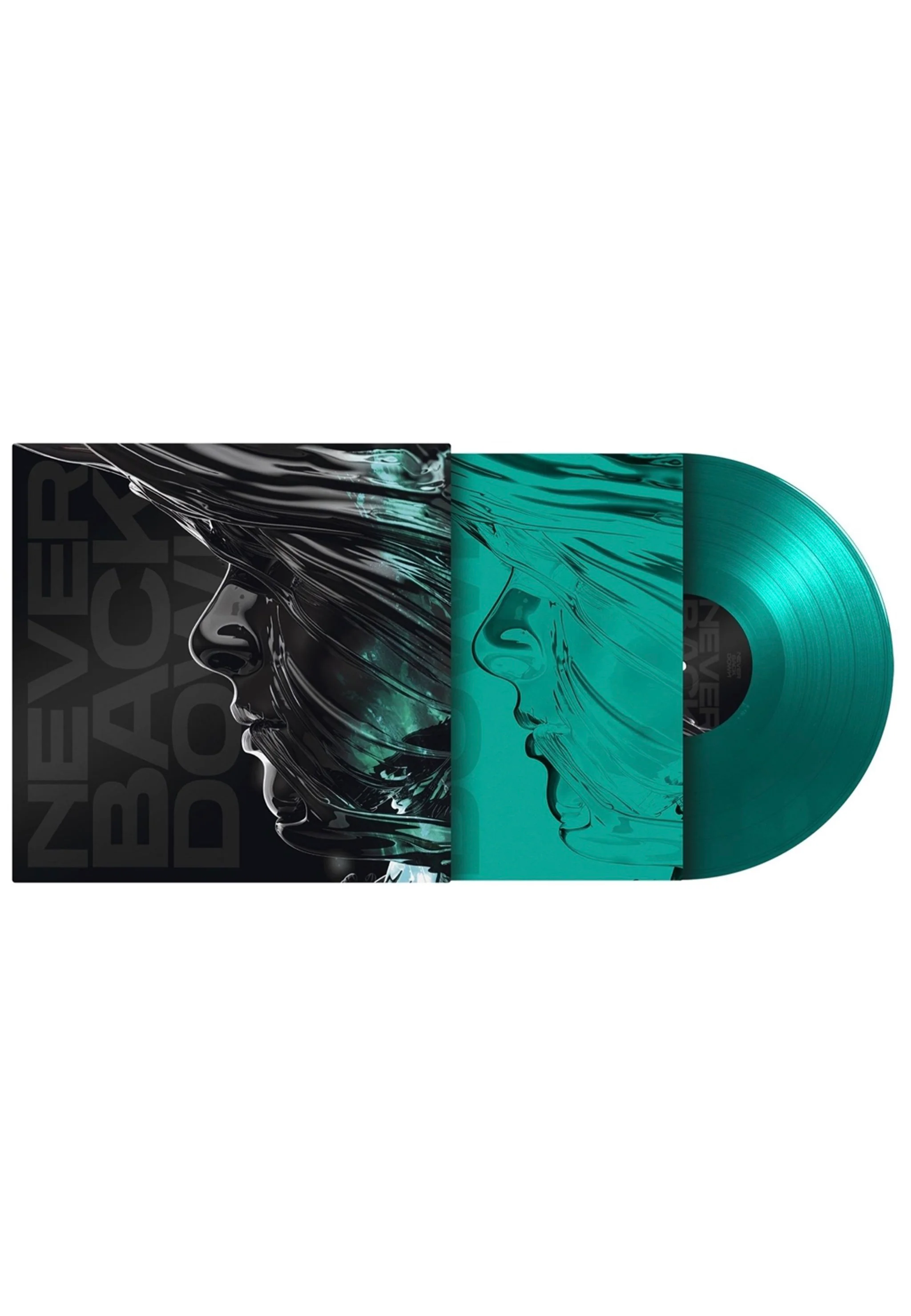Never Back Down Green - Colored Vinyl