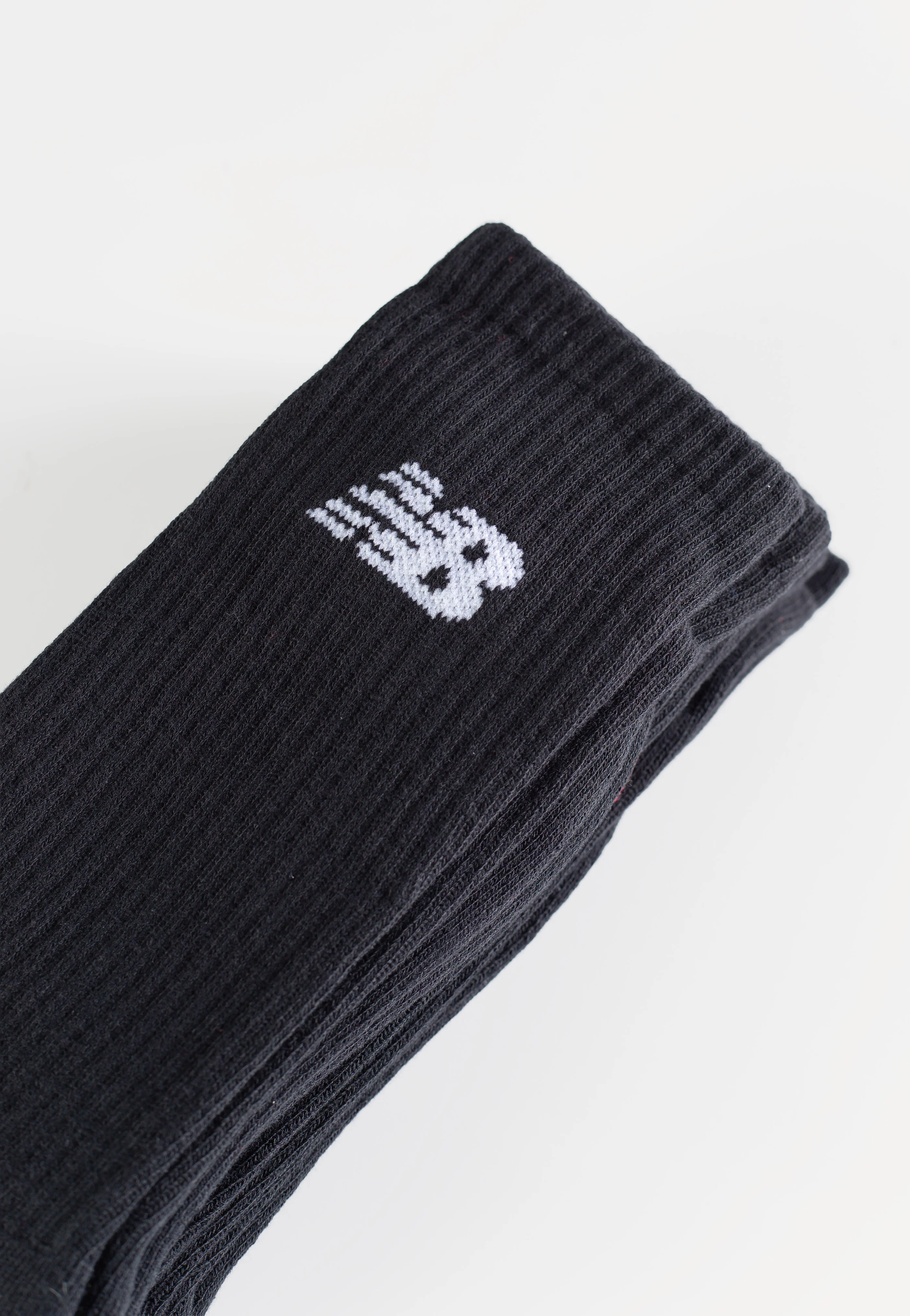 Everyday Crew Pack Of 3 Black - Socks - Image 4
