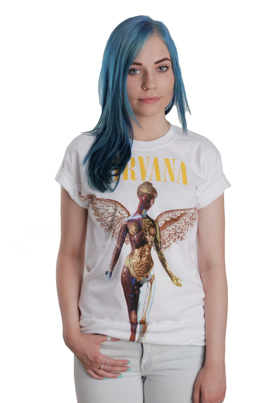 In Utero White - T-Shirt - Image 5
