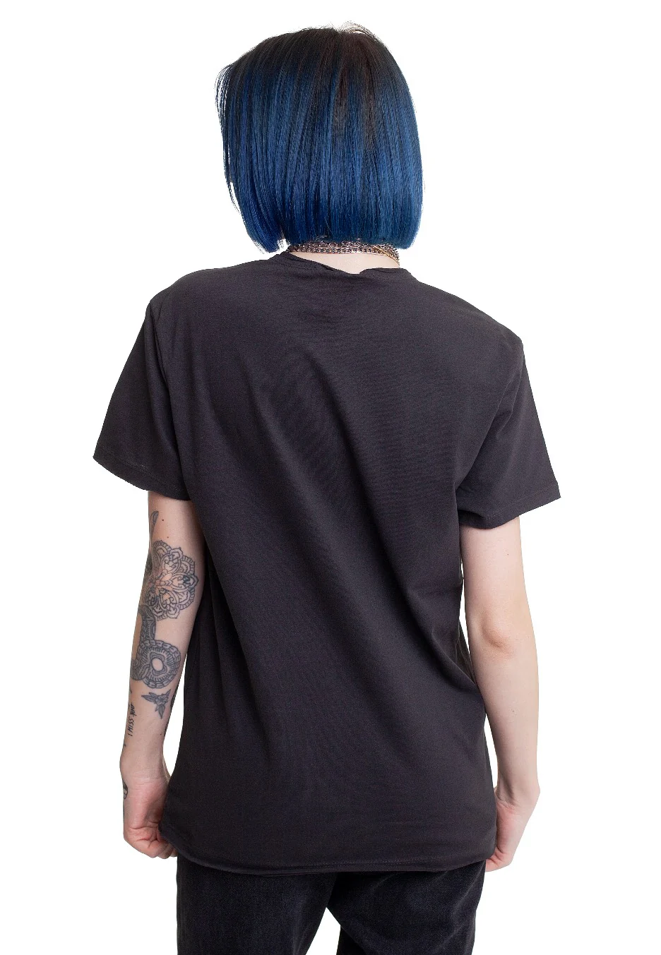 Serve The Serpense Charcoal - T-Shirt - Image 7