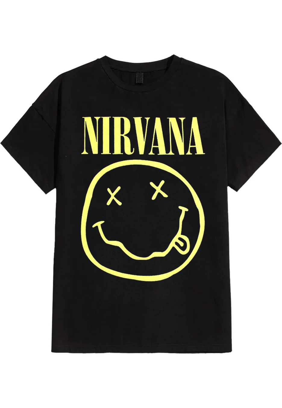 Yellow Happy Face - T-Shirt - Image 3